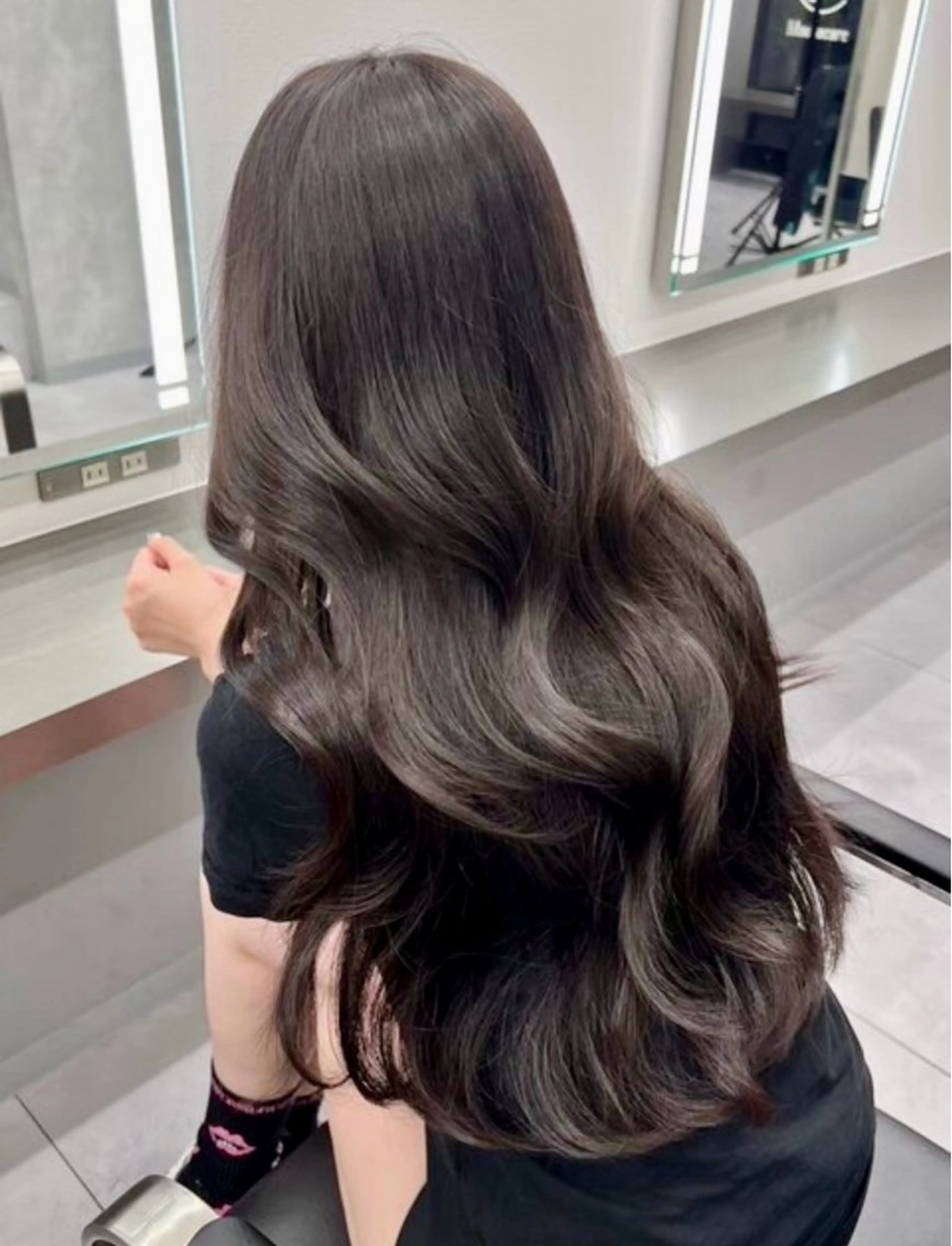 ショート MAO🖤レイヤー /髪質改善カラーのヘアスタイル