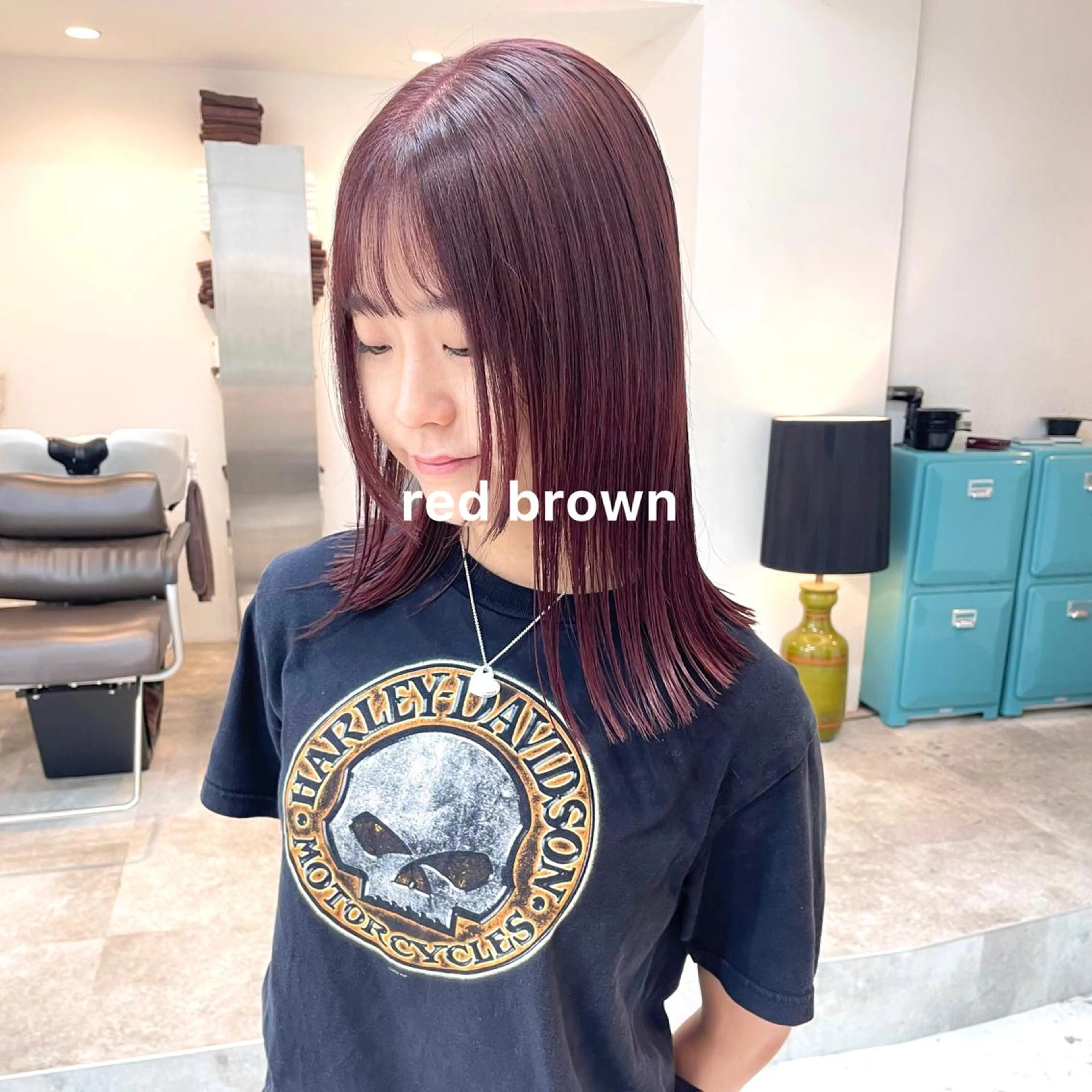 カラー 暖色カラー推し/ トヤエリコのヘアスタイル