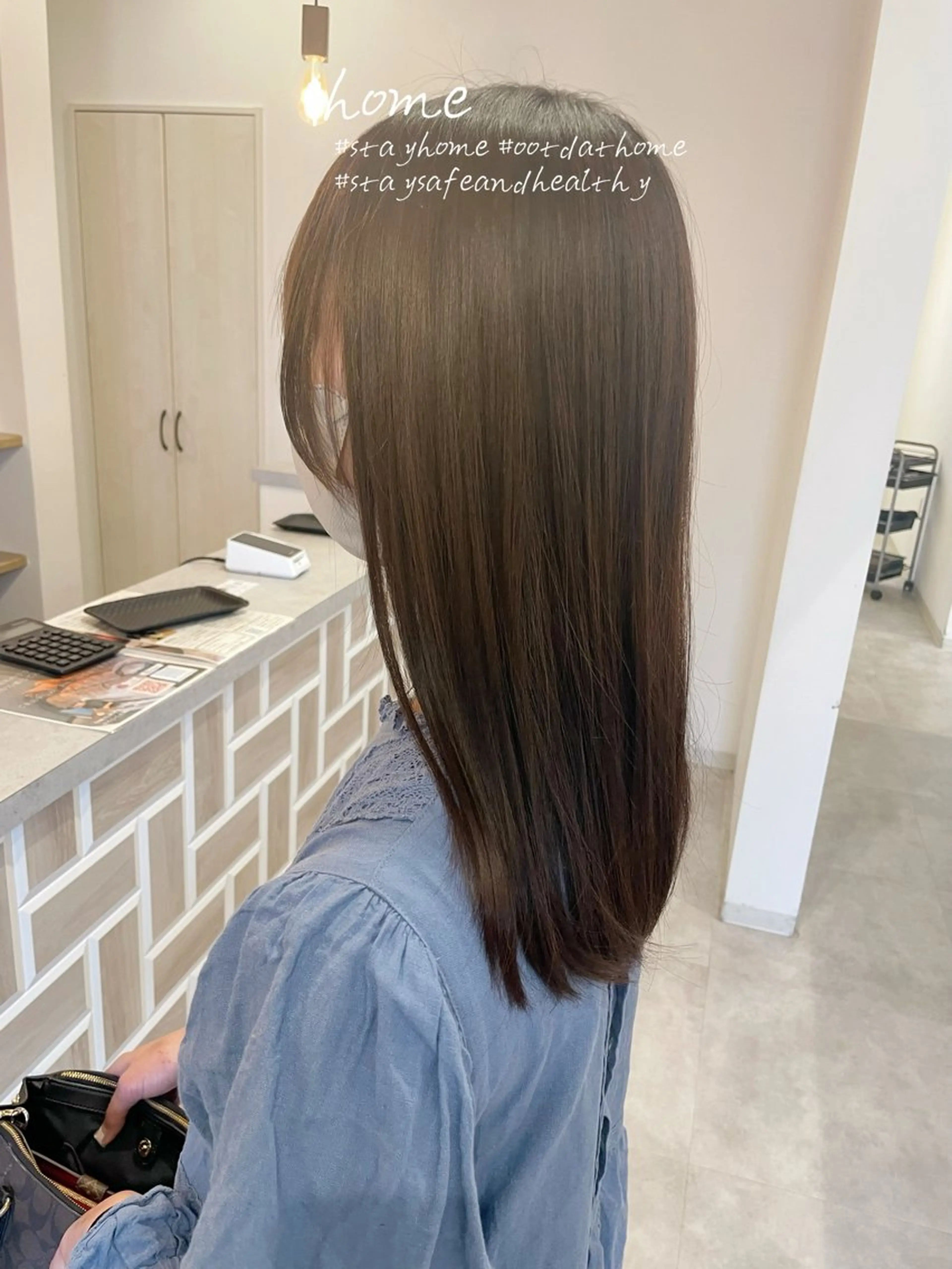 ロング 山越 美裕樹のヘアスタイル