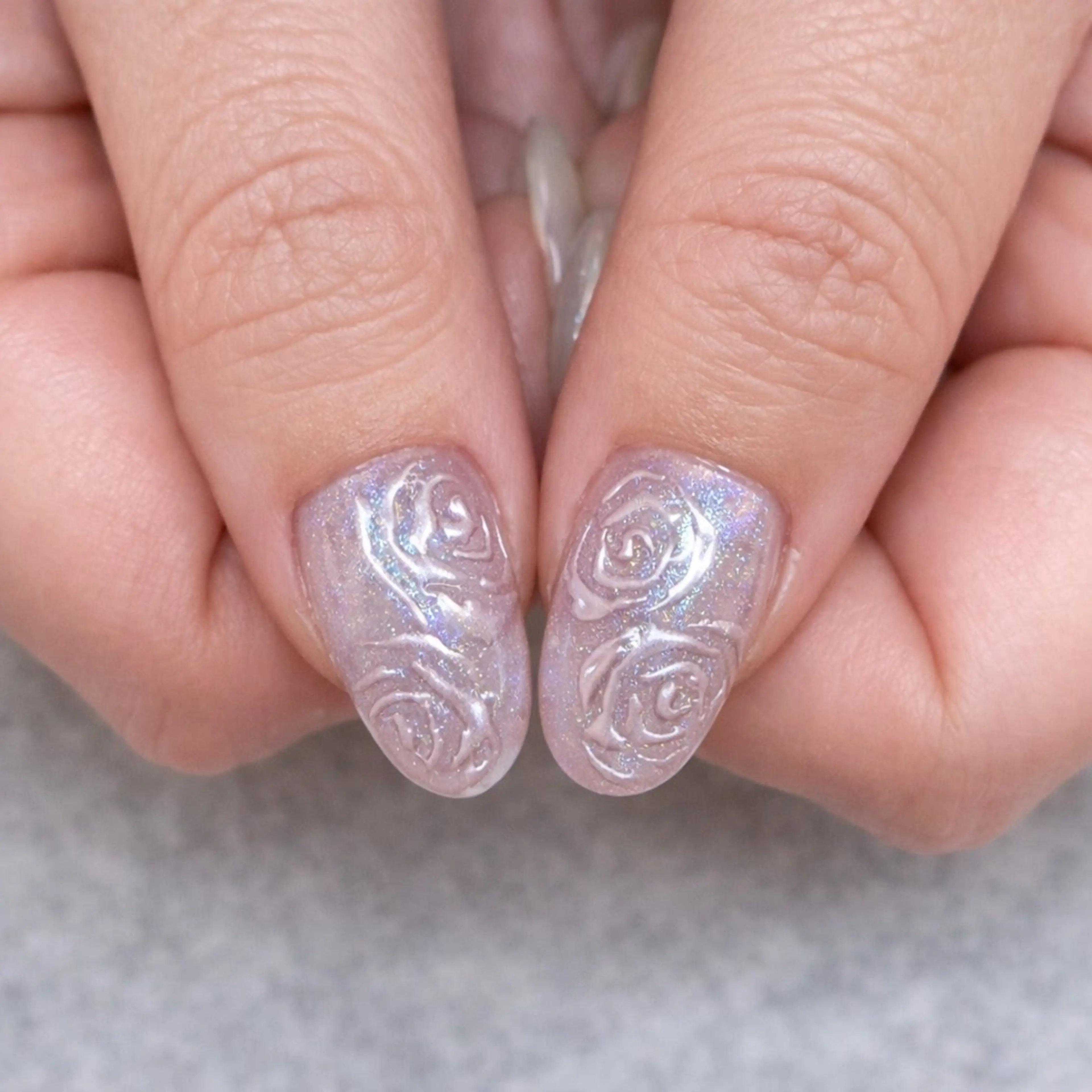 ネイル フラワーネイル ジェルネイル マグネットネイル ハンドネイル ハンドケア Nail Salon Souriant HARAJUKU所属・Souriant Hitomiのネイルデザイン