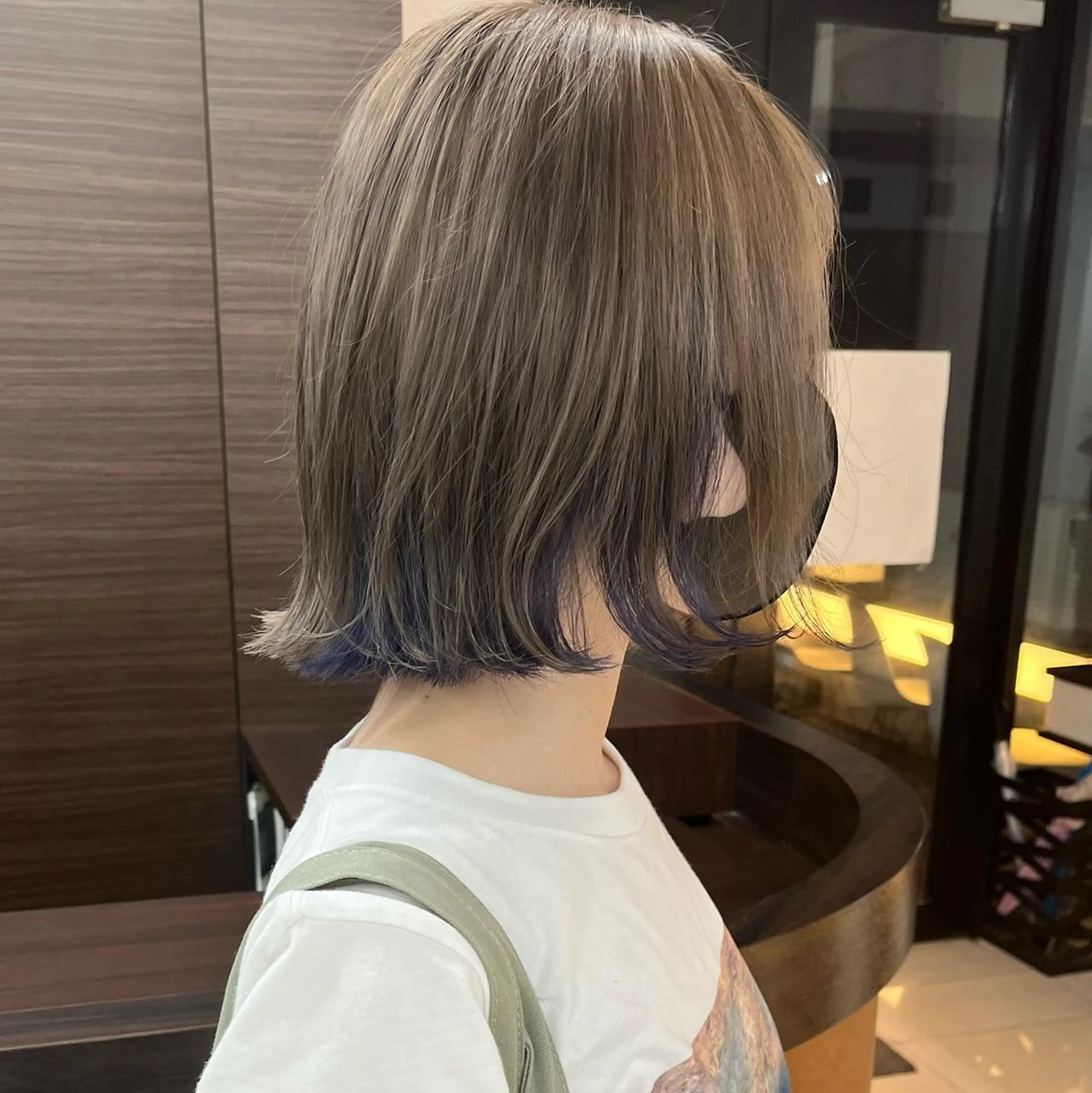 ショート カラー ブリーチ ケアブリーチ ダブルカラー インナーカラー ハタケヤマヨシキ ／BOOTHのヘアスタイル