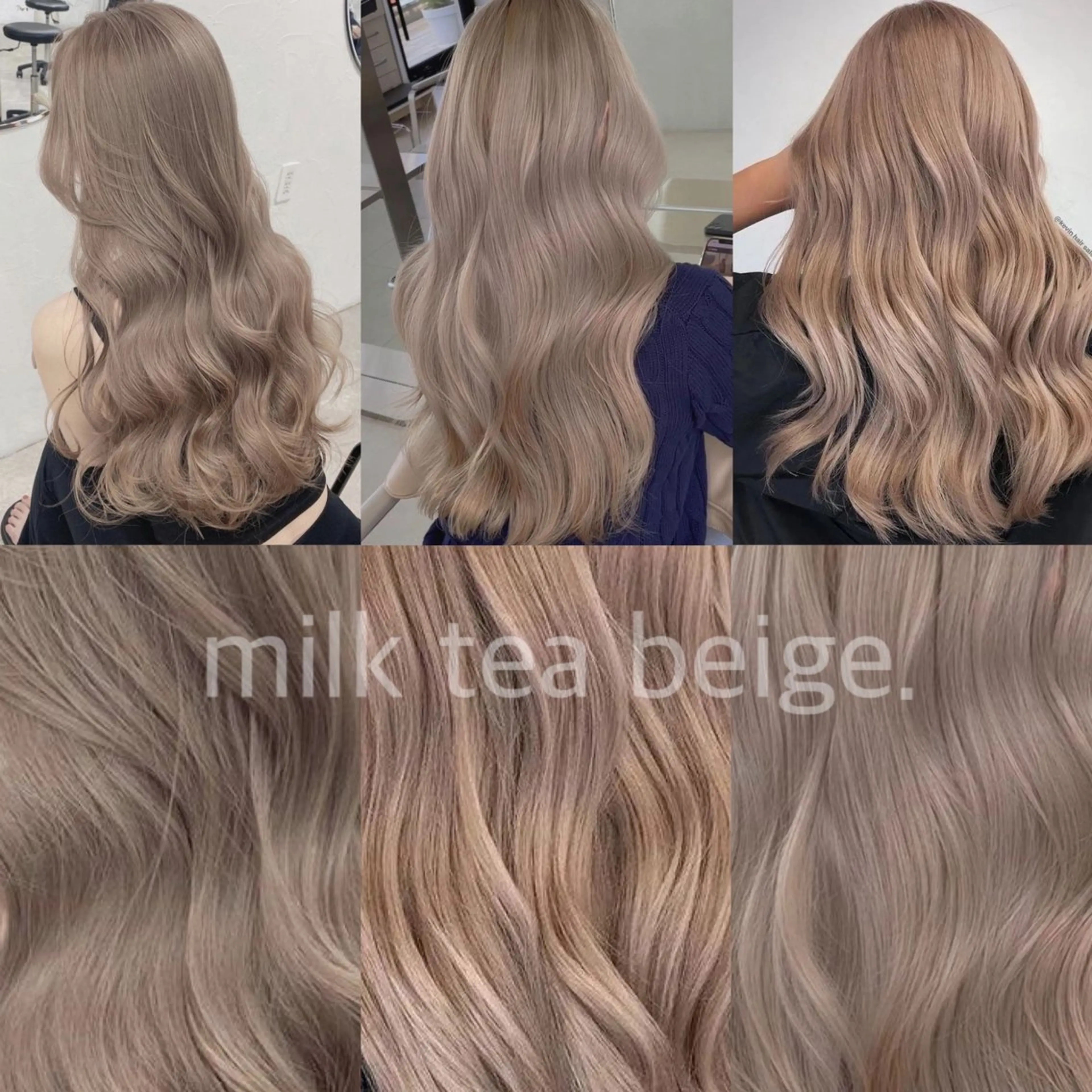 ロング カラー トリートメント ヘアカラー トリートメント 艶ハイトーン🔆 ️️️安座間 希のヘアスタイル