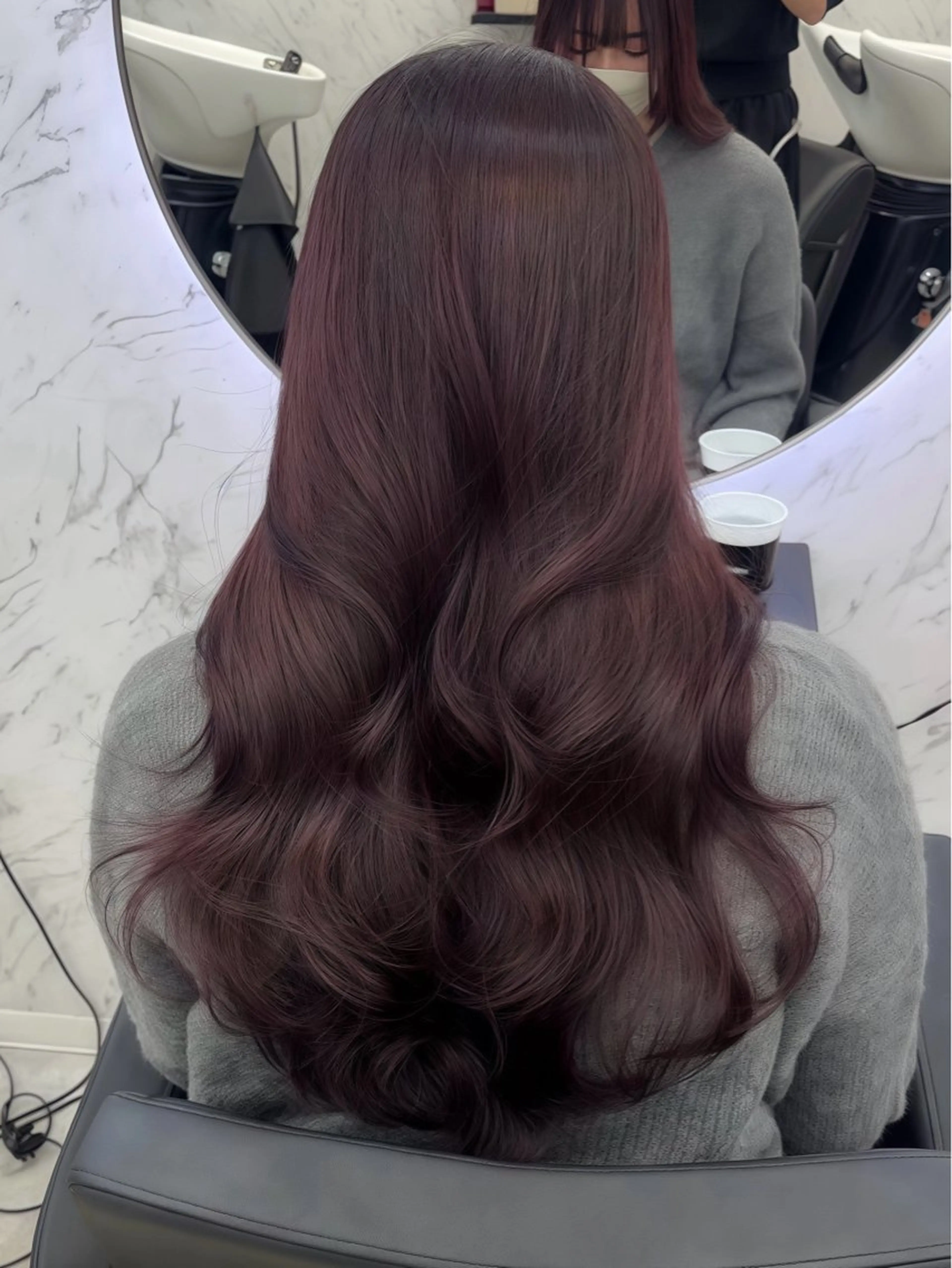 カラー ヘアカラー カット￥1100 🎀Yuri︎のヘアスタイル