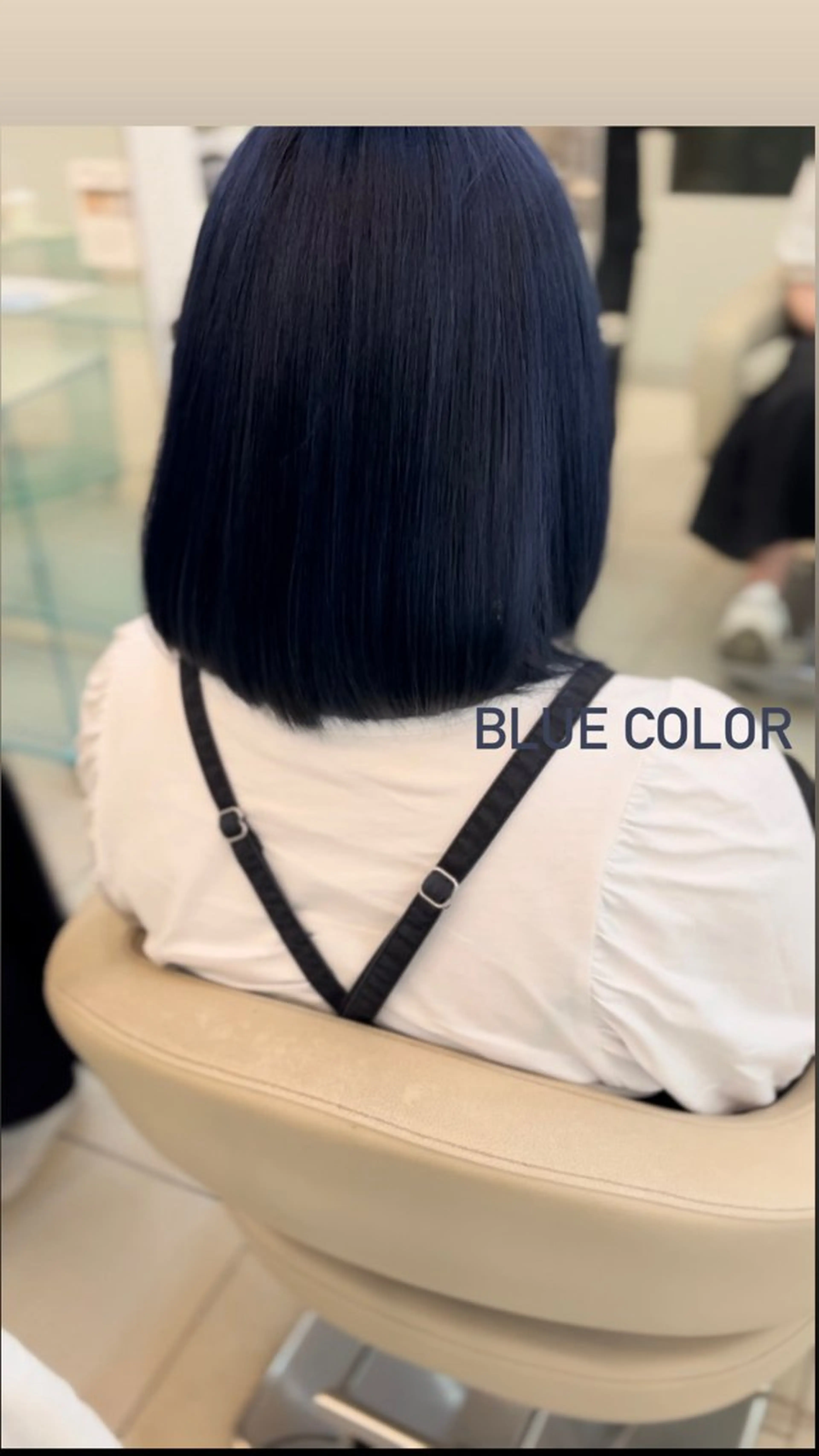 セミロング カラー ヘアカラー 似合わせカット暖色 カラーhiyonaのヘアスタイル