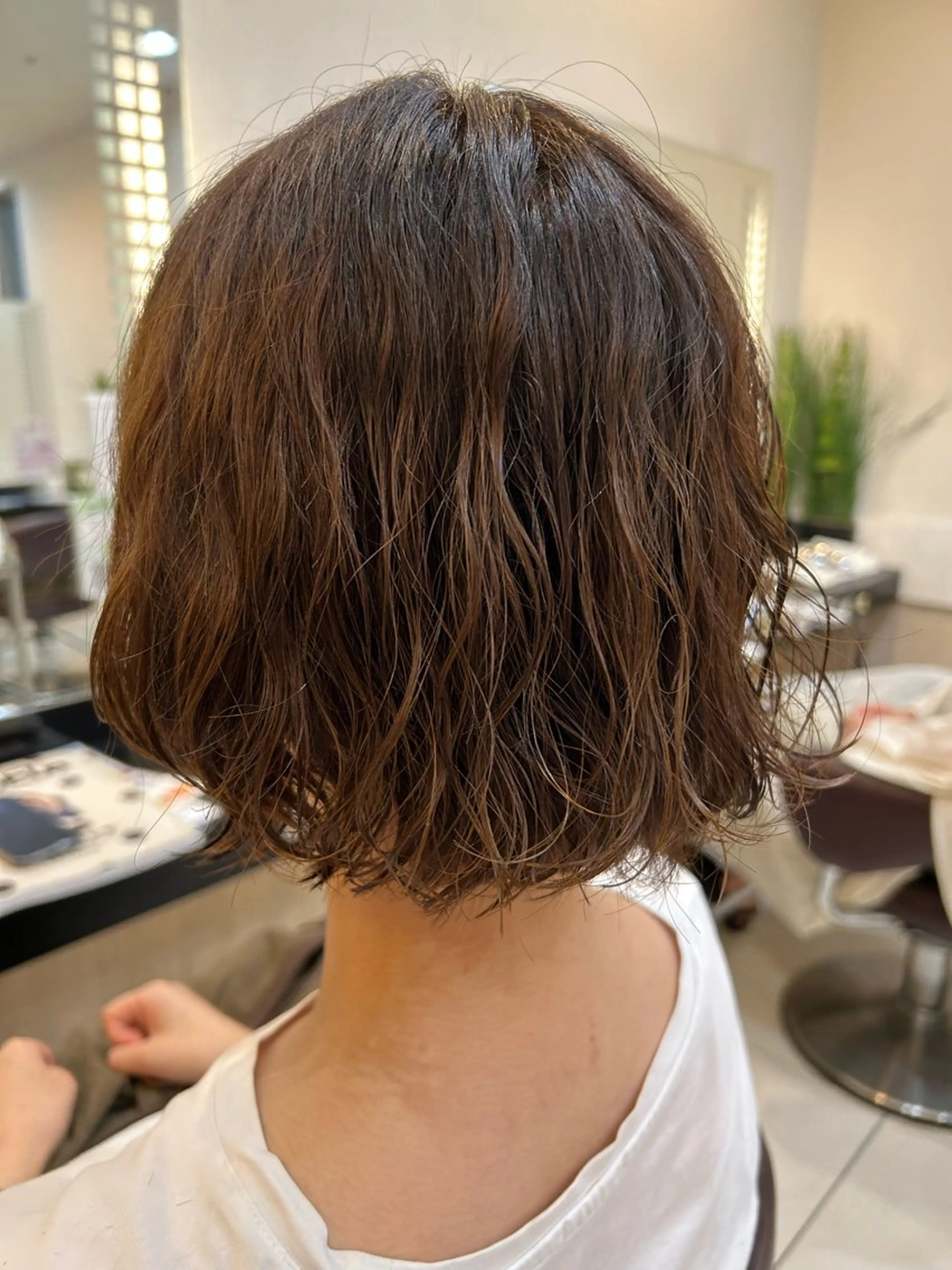 ショート パーマ カット パーマ 縮毛矯正 トリートメント ヘアセット リリー /Men's/パーマのヘアスタイル