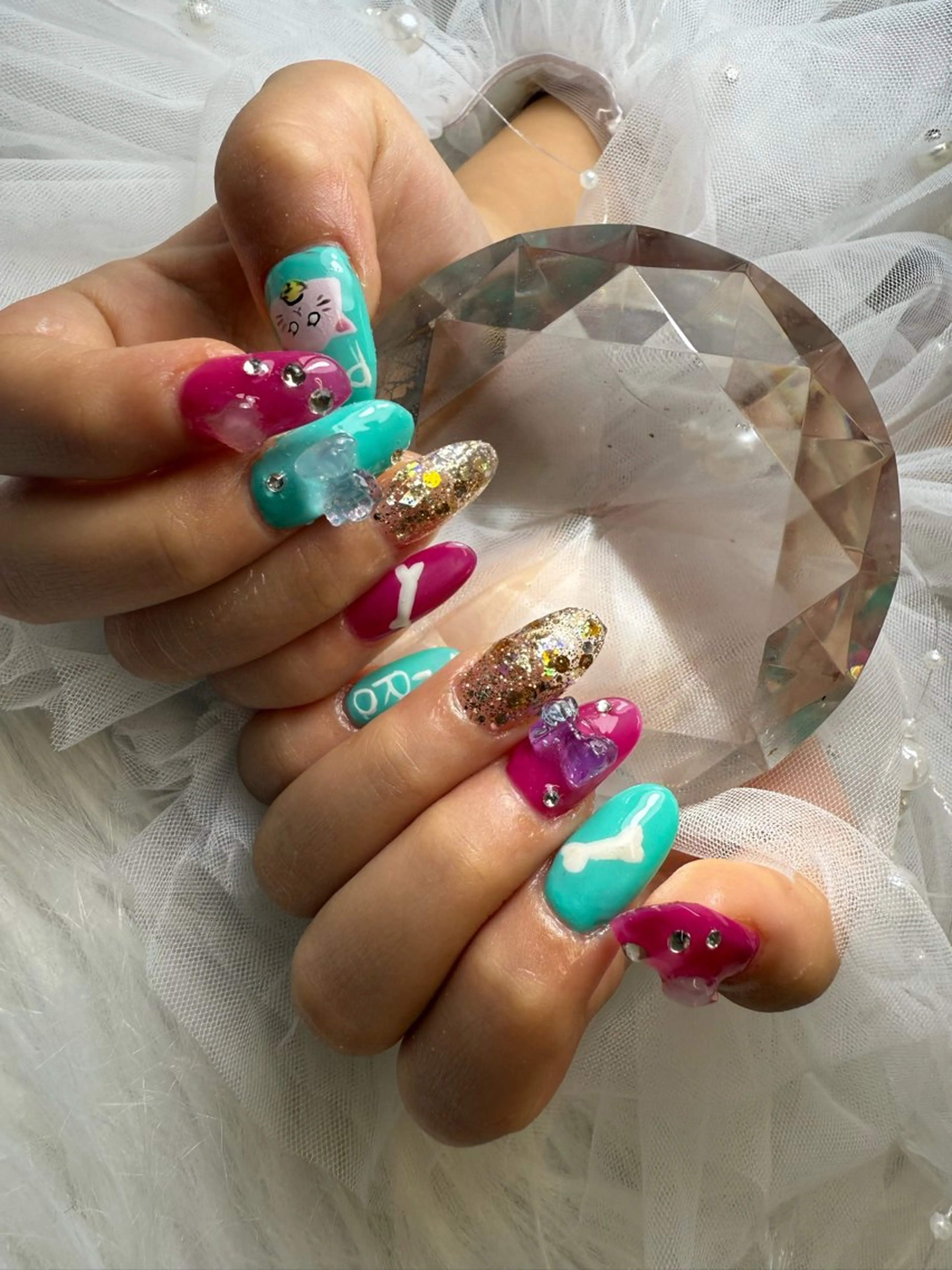 ネイル 中西 美羽のネイルデザイン