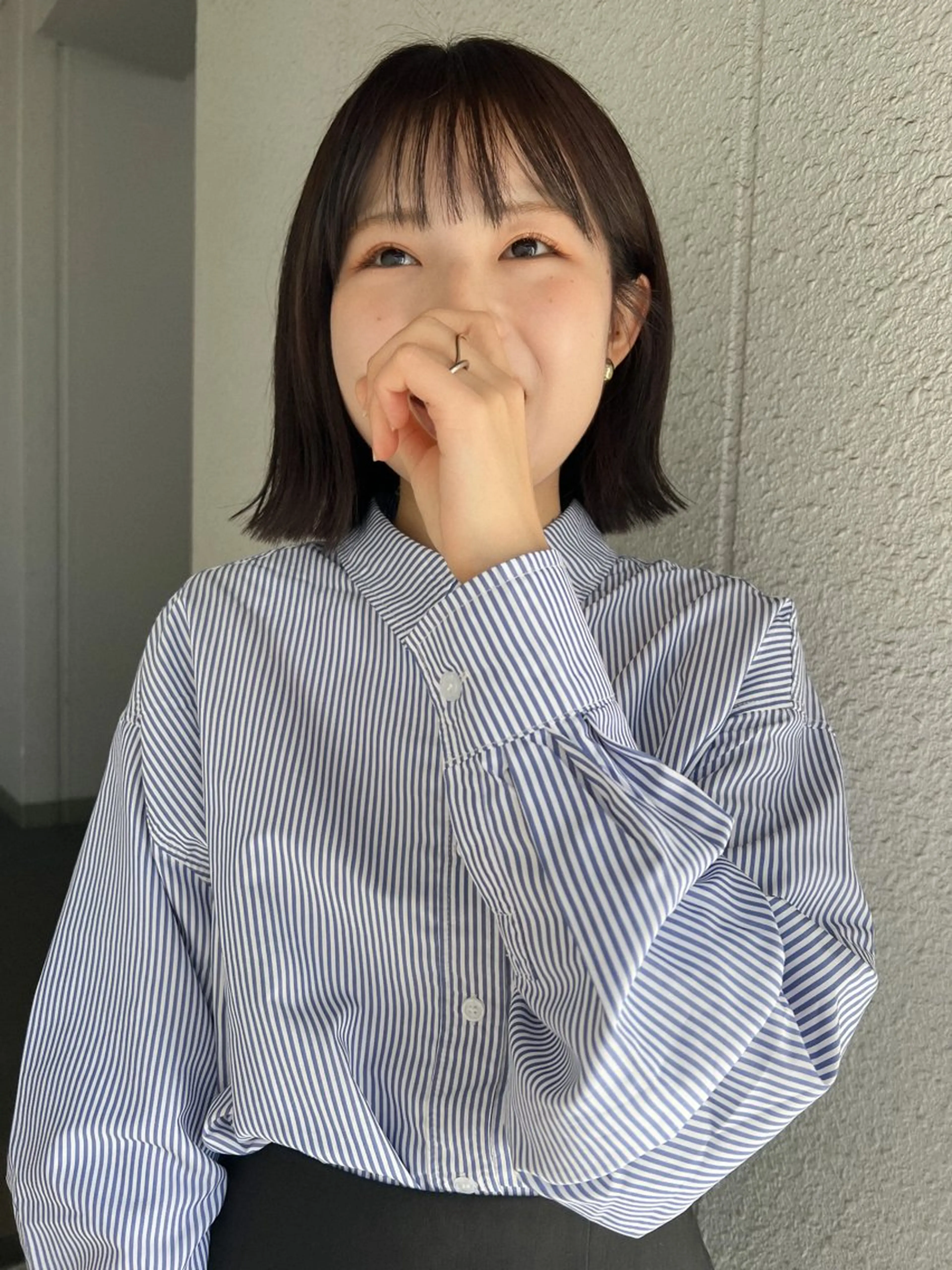 ショート カラー ボブ ヘアカラー トリートメント カラーパティシエ facce🌼ikoのヘアスタイル