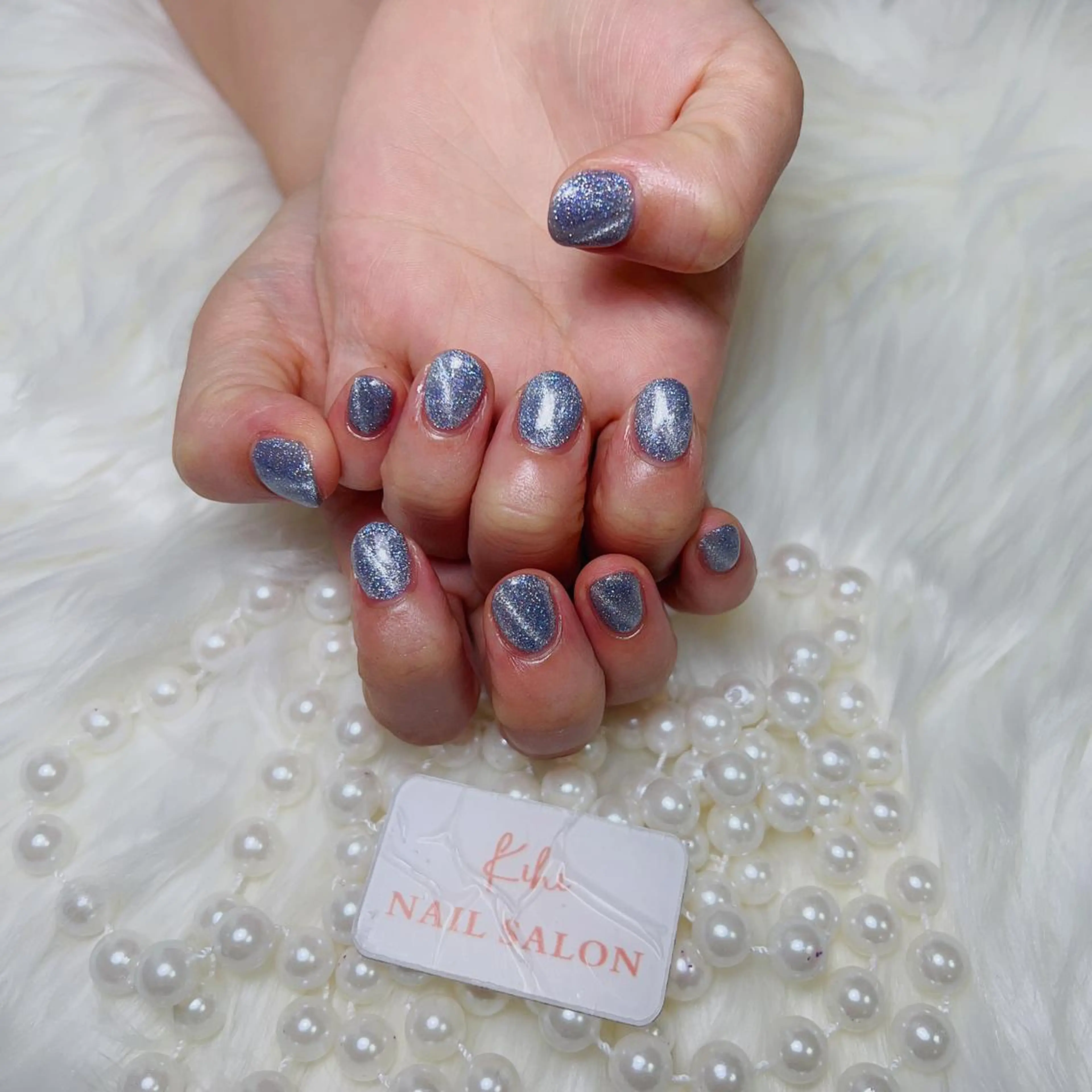 ネイル マグネットネイル マグネットワンカラー ワンカラーネイル 久保田 マリコのネイルデザイン