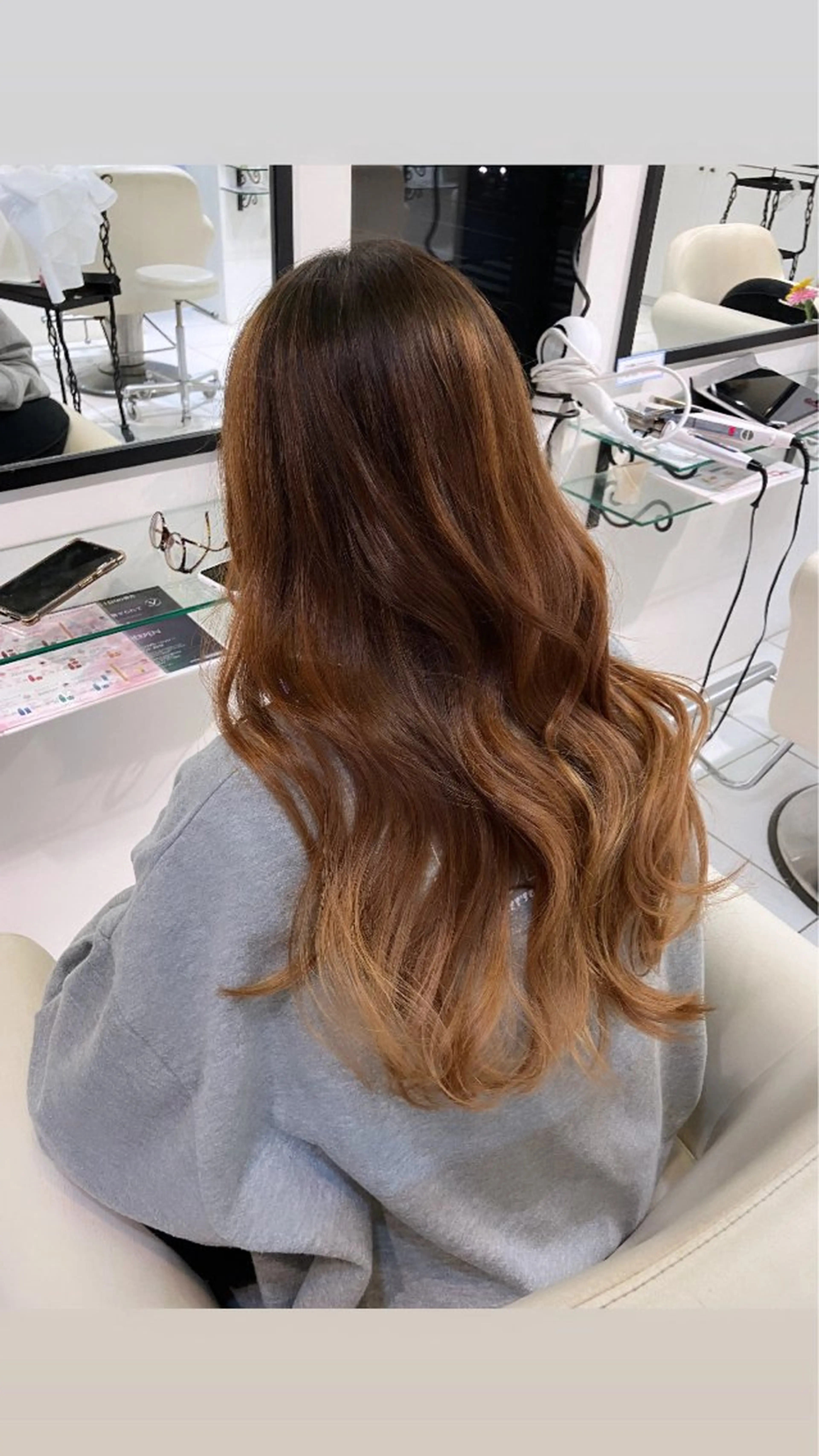 ロング 内田 龍樹のヘアスタイル