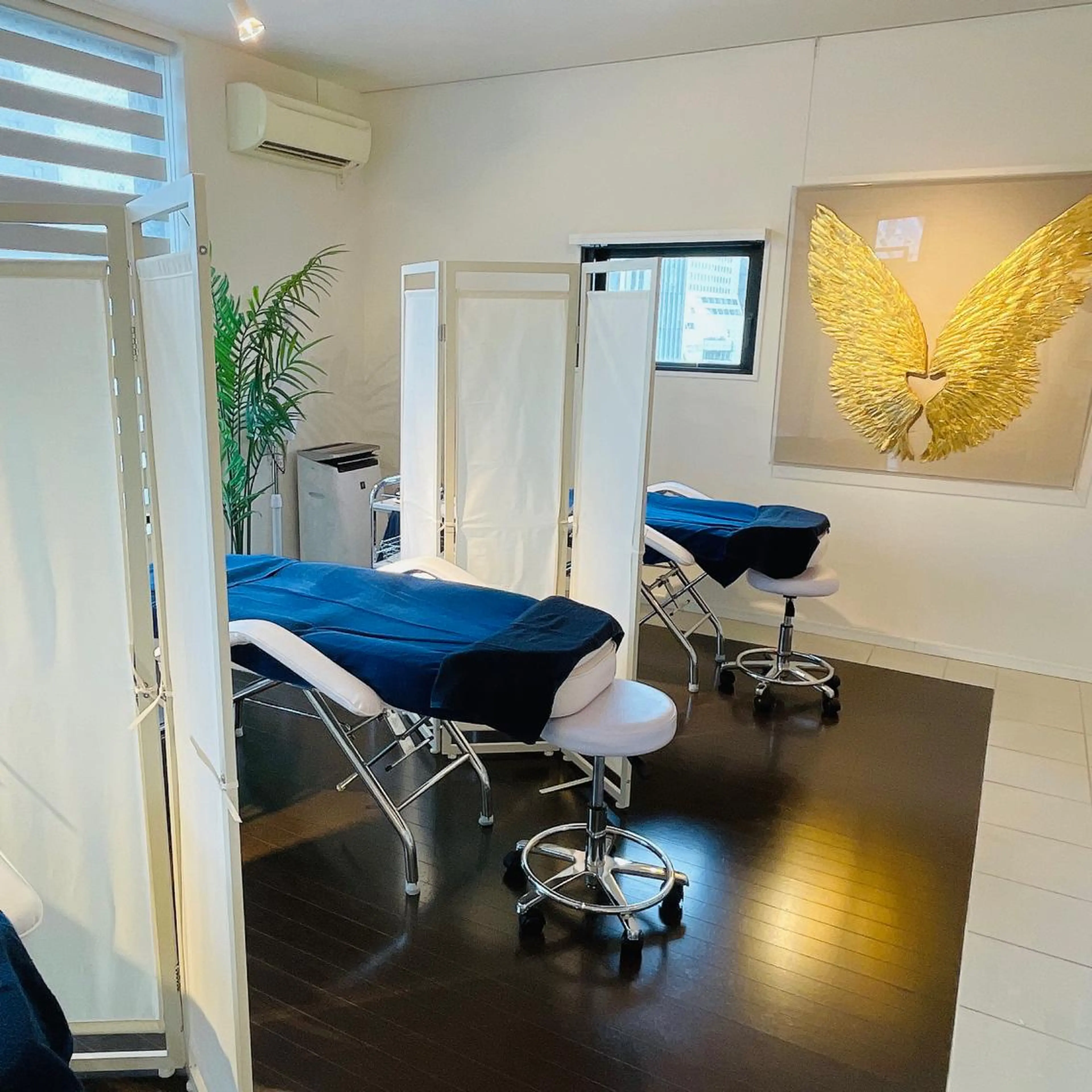 フェイシャルトリートメント　　　　　　　　　　　　【お肌のお手入れ+肌状態に合わせたパック+(頭、肩周りのマッサージ】の写真