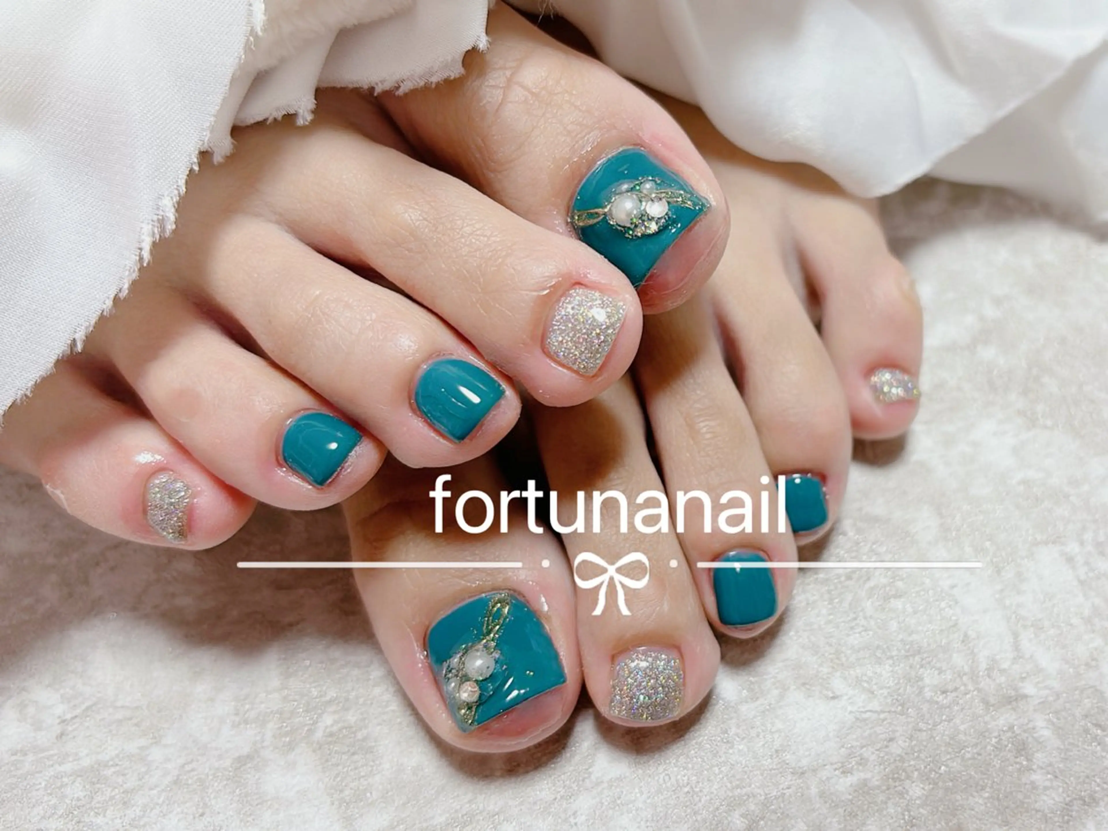 ネイル フットネイル Nail •Head スパFortunaのネイルデザイン