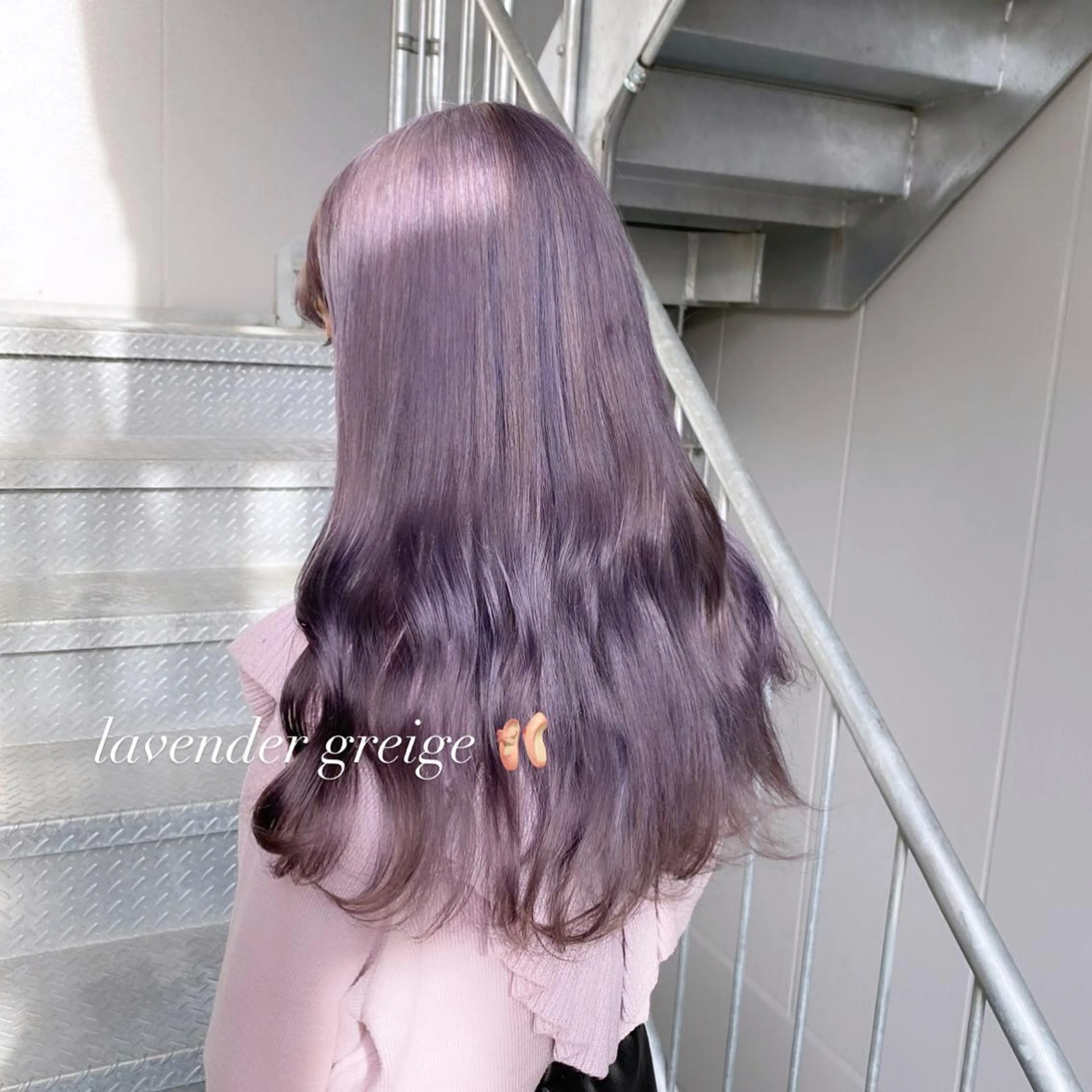 ロング カラー 𝘳𝘺𝘰𝘬𝘢 髪質改善/ブリーチのヘアスタイル