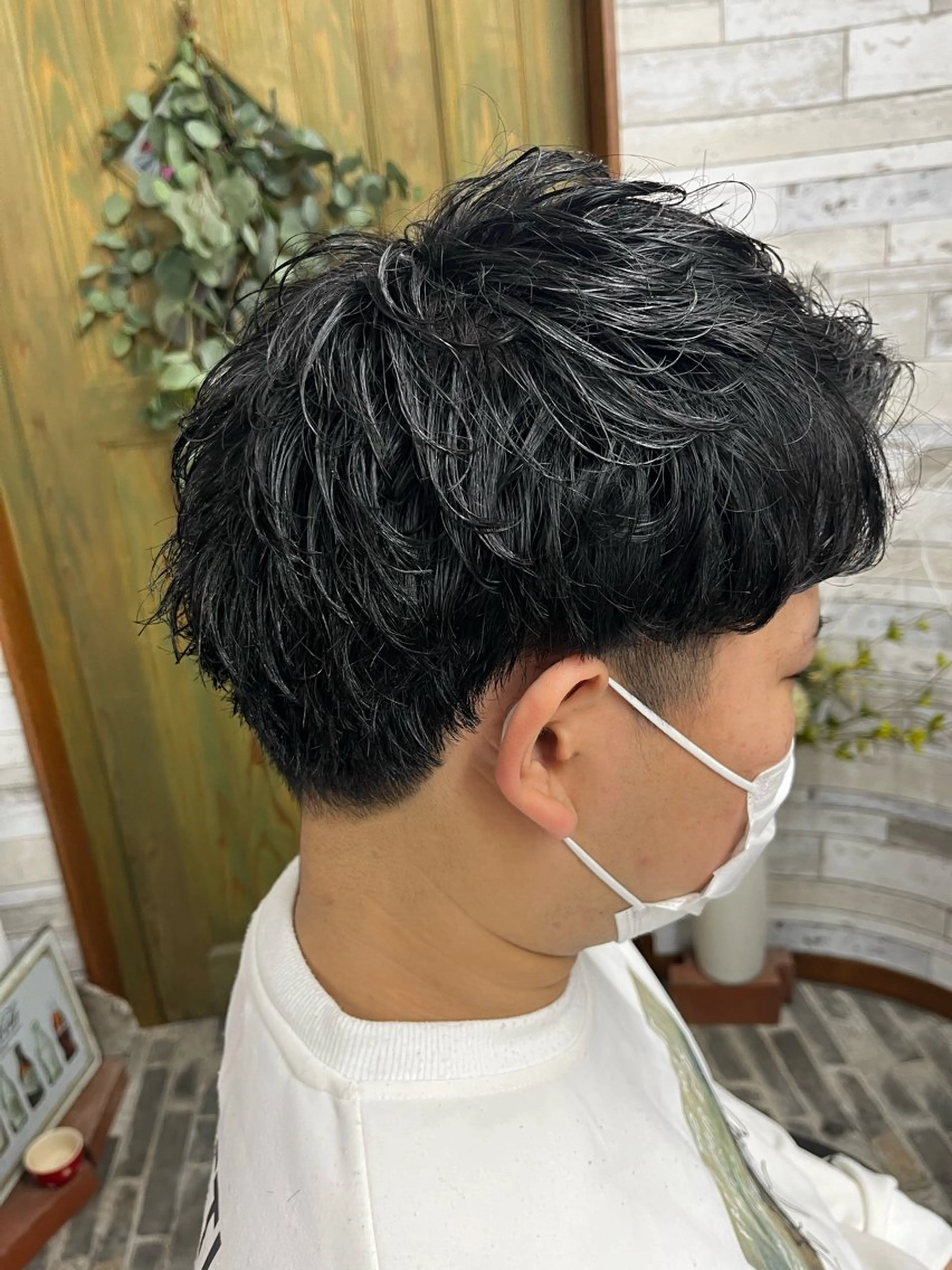 パーマ メンズ メンズパーマ ニュアンスパーマ カット パーマ 大坪 拓斗のヘアスタイル