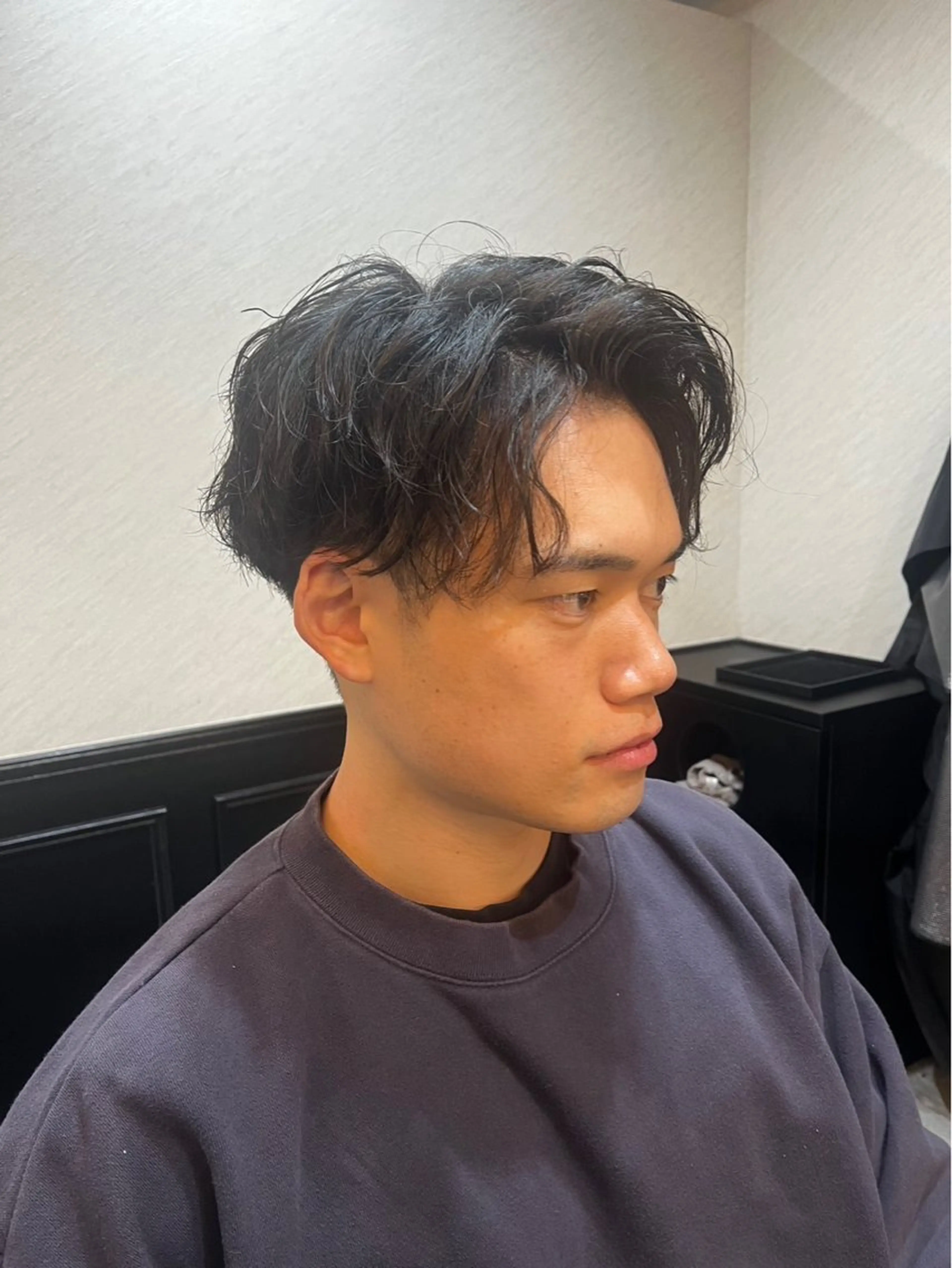 カット＋シャンプー＋パーマ＋セットの写真