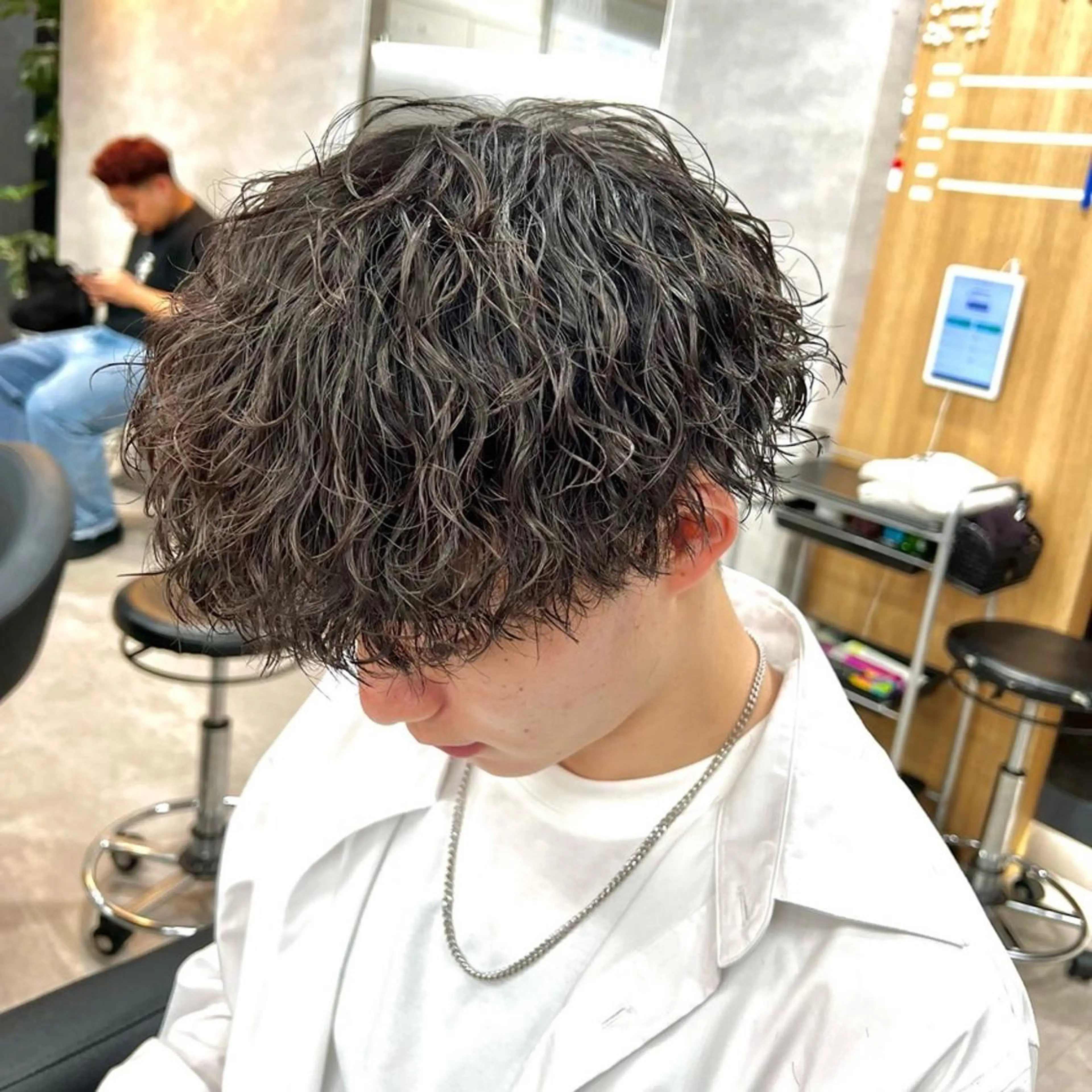 メンズ ♡くすみトレンド ♡Rikutoのヘアスタイル