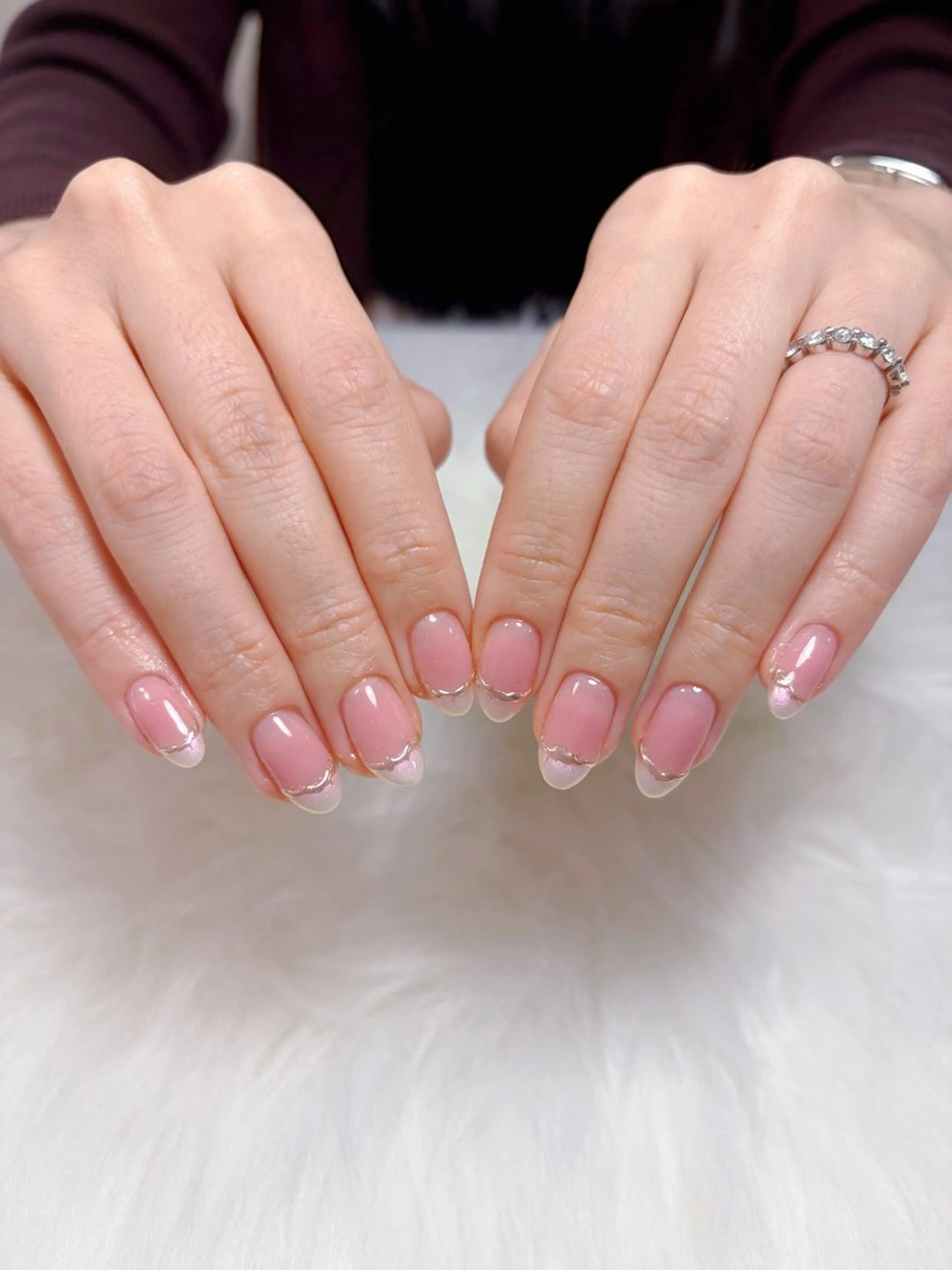ネイル フラワーネイル 韓国ネイル 持ち込み 春ネイル ワンホンネイル Huyn Nail Shinjyukuのネイルデザイン