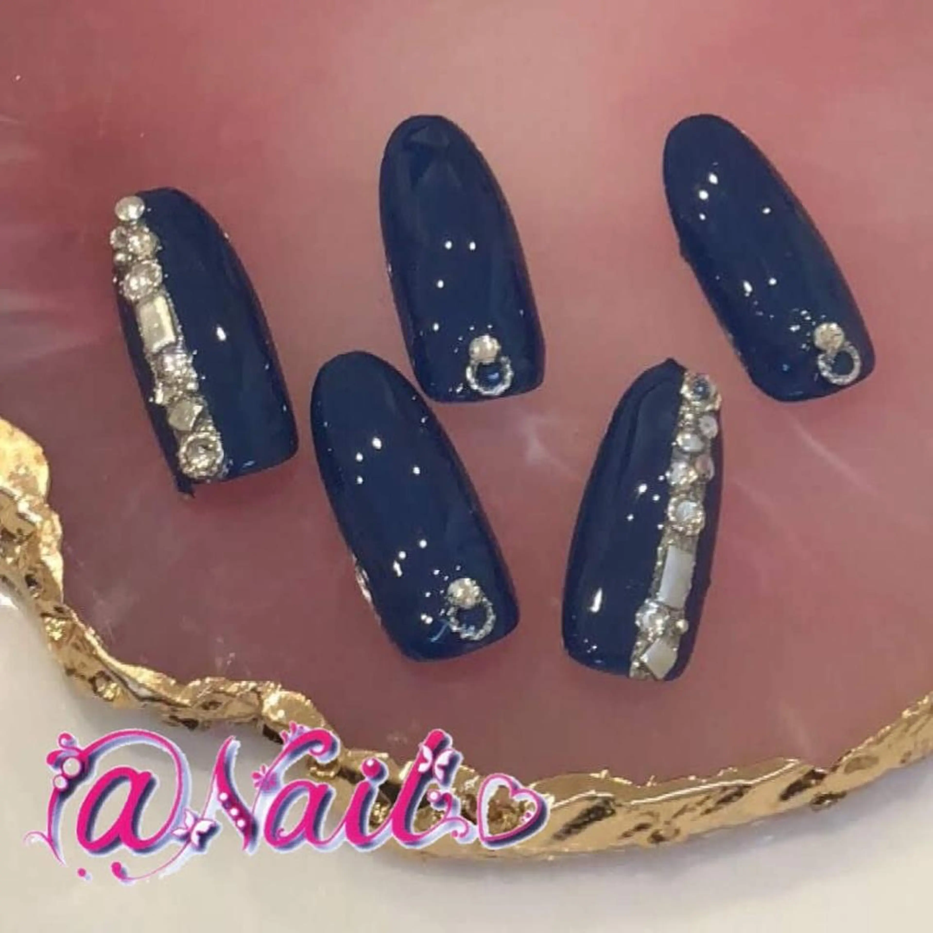 ネイル ネイルチップ 小尾 栞のネイルデザイン