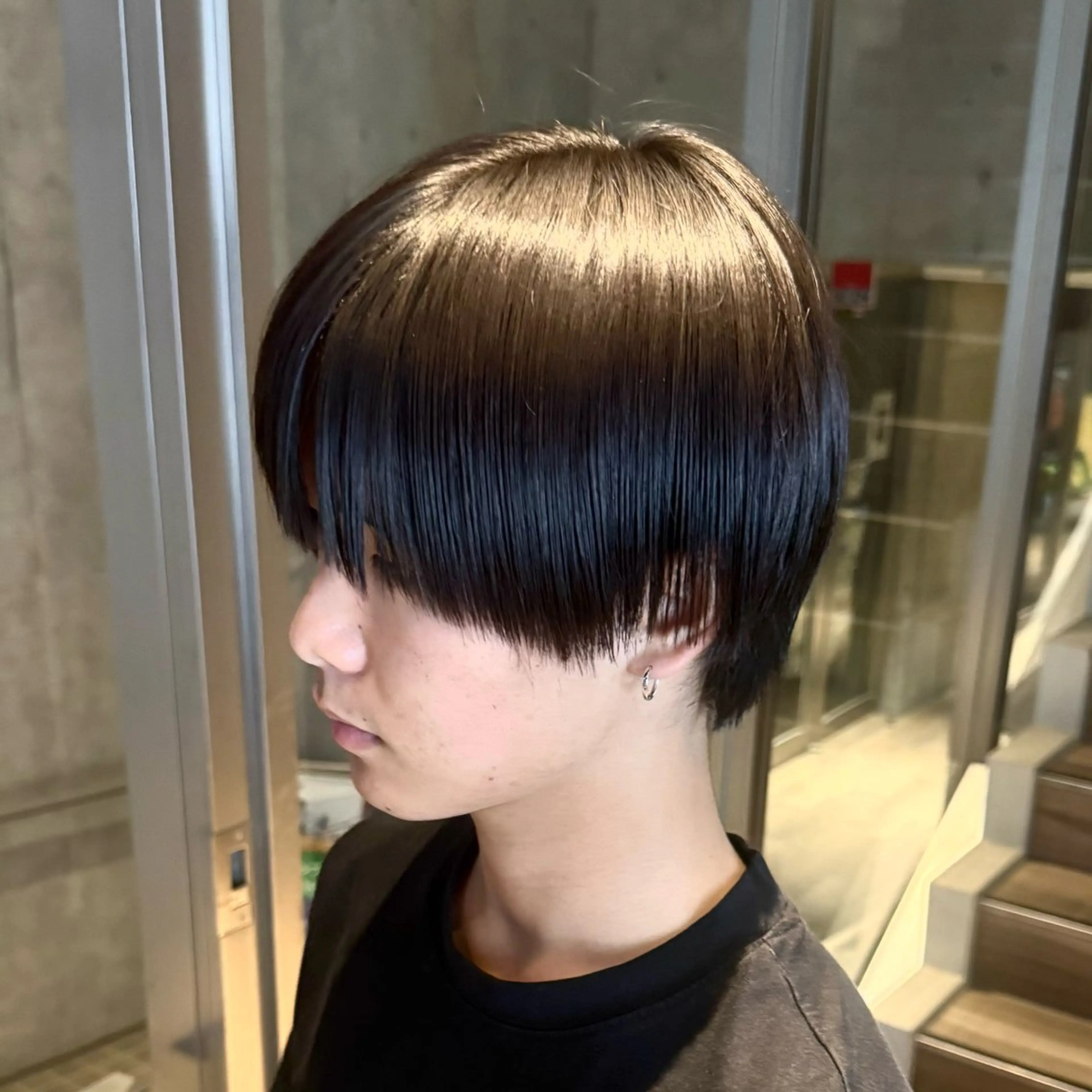 《 縮毛矯正+カット 》 ストレートパーマ+ヘアカット✨️🫧の写真