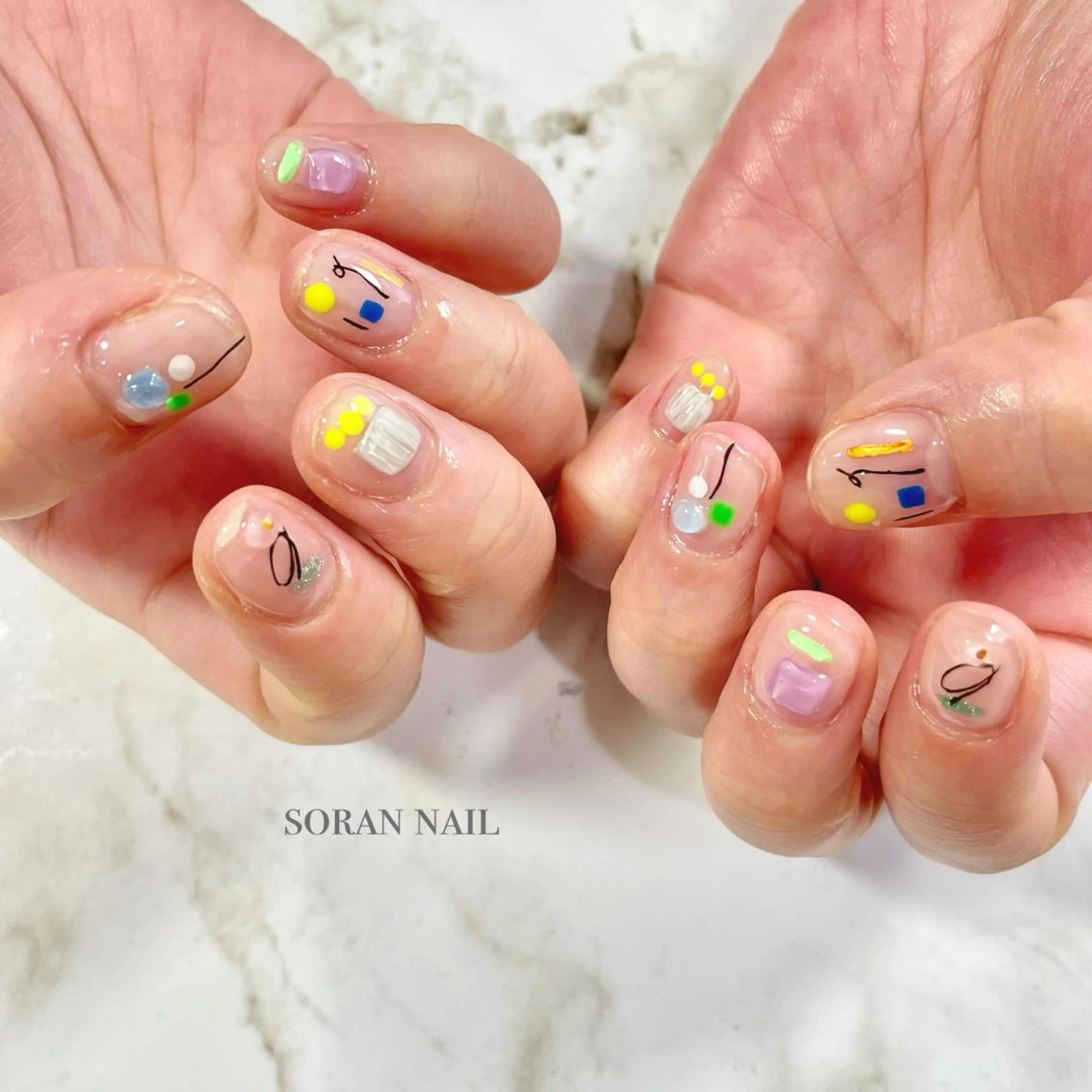 ネイル ハンドネイル soran nailのネイルデザイン