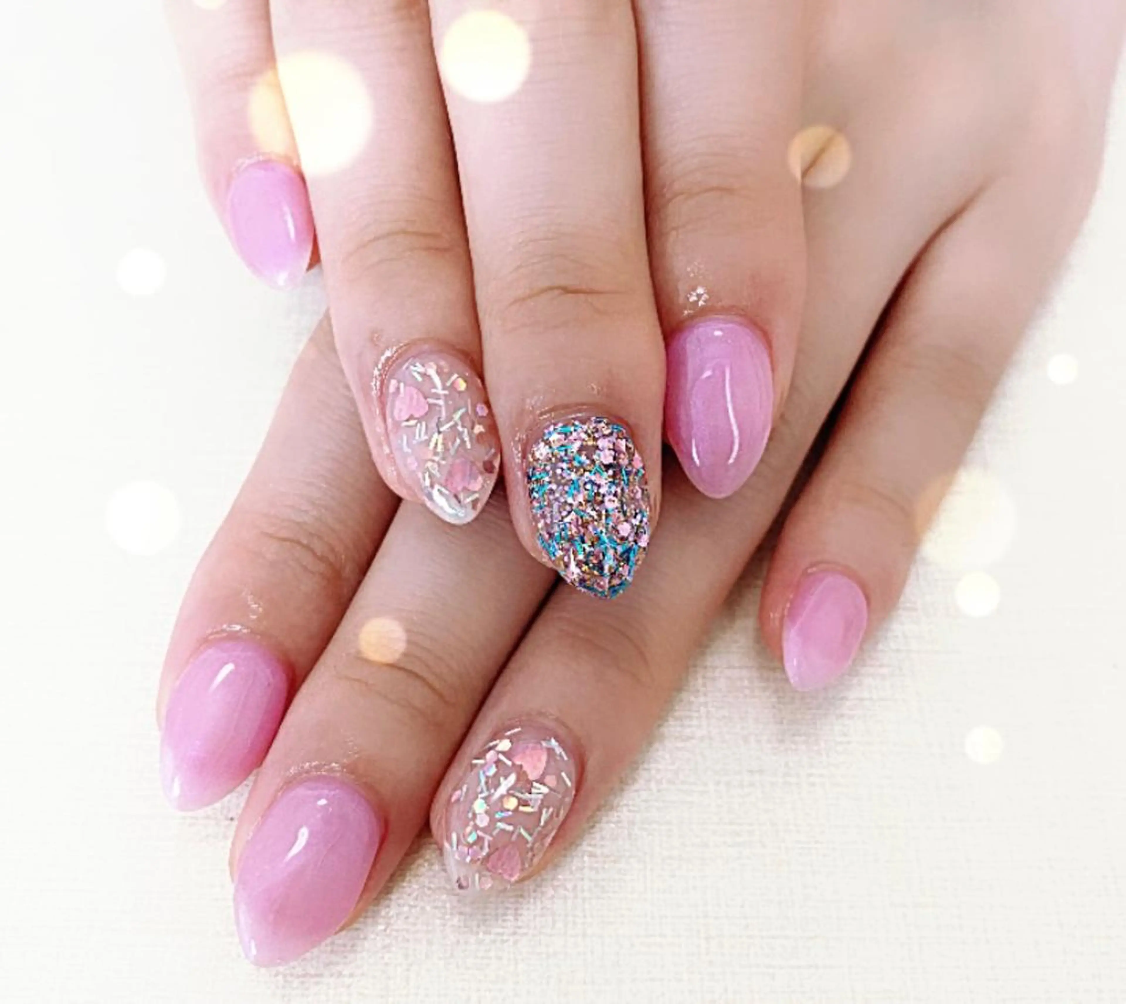 ネイル シンプルネイル ハンドネイル わたなべ さやかのネイルデザイン