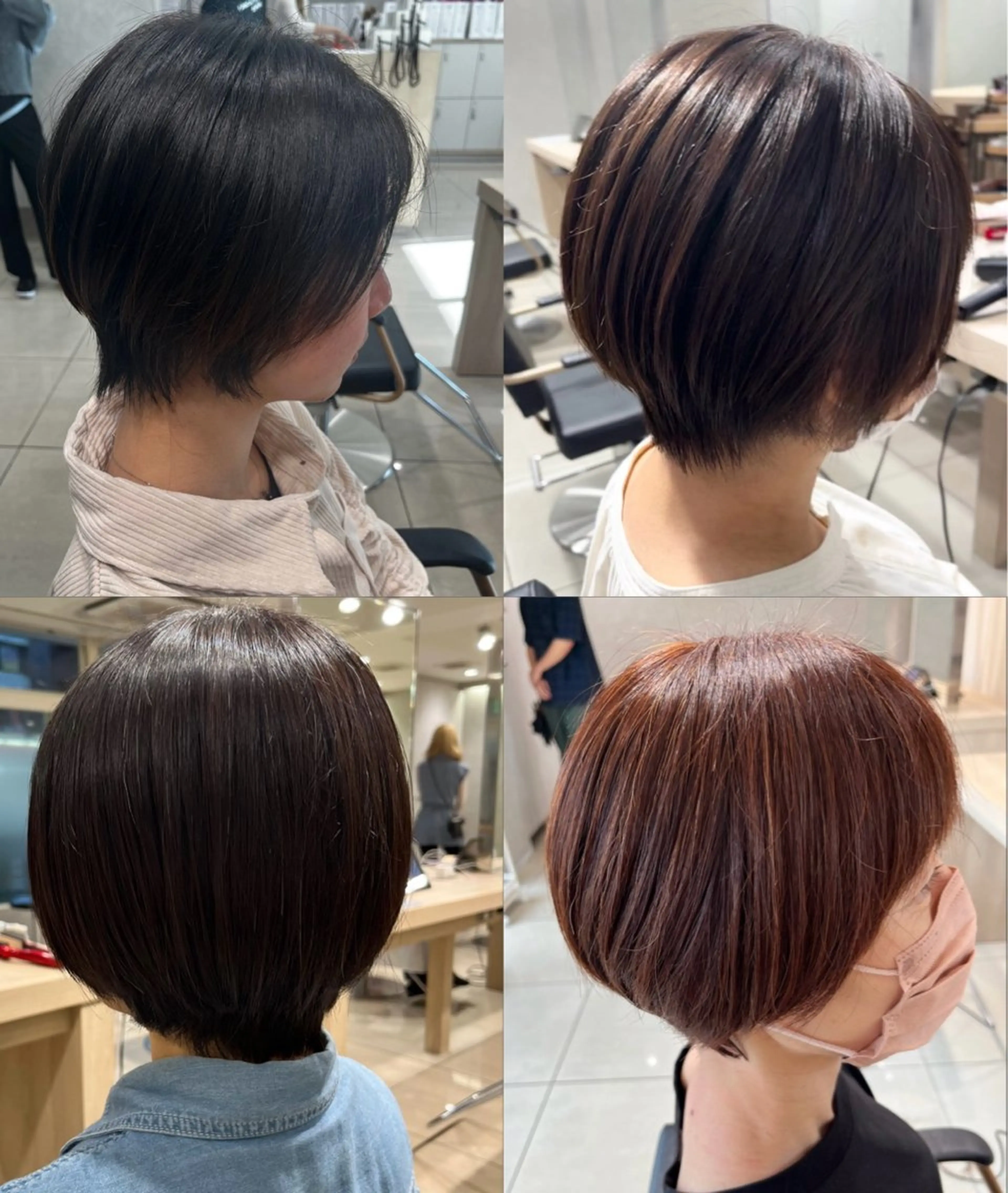 ショート 巖本 真希のヘアスタイル
