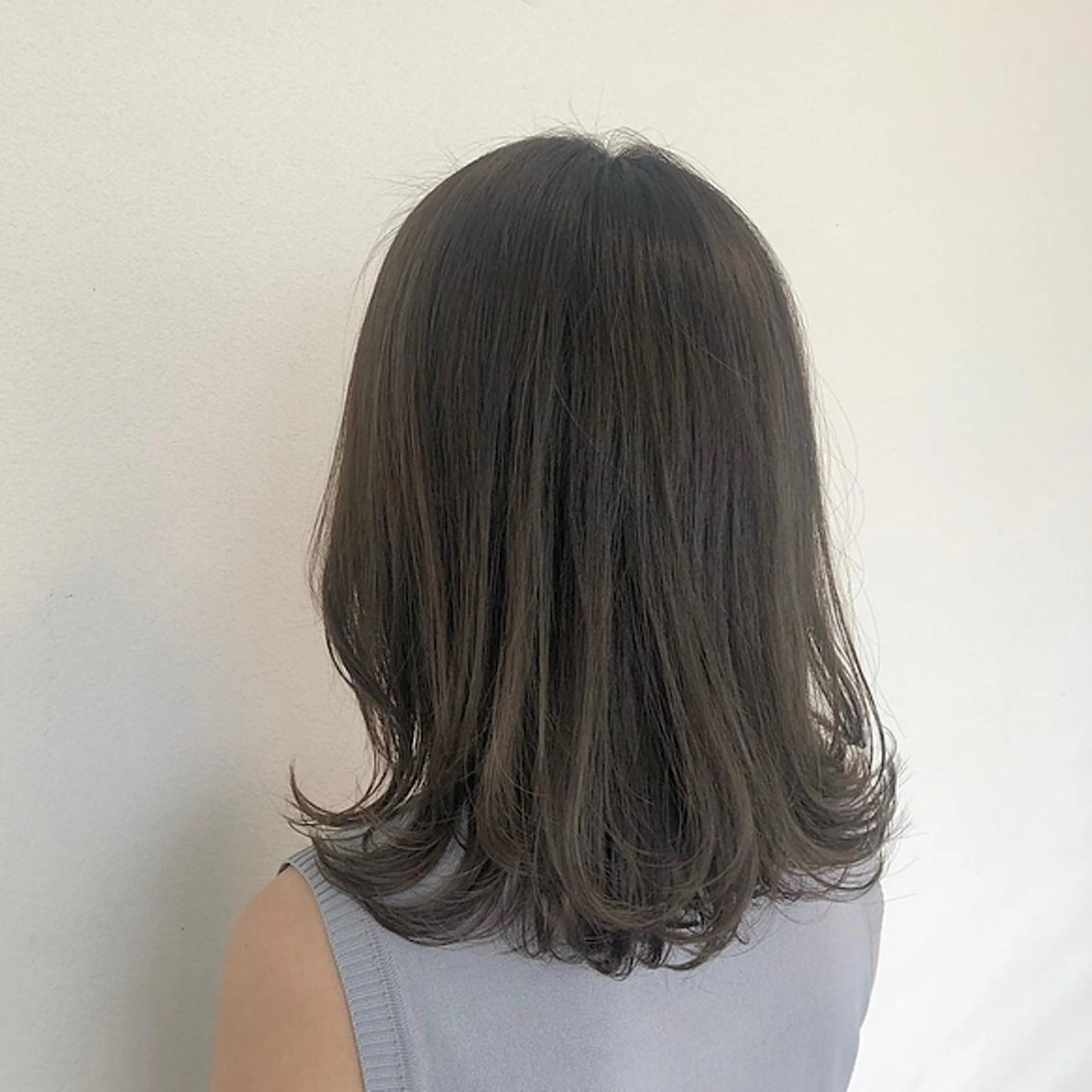 ミディアム カラー GPIP 近藤沙樹のヘアスタイル