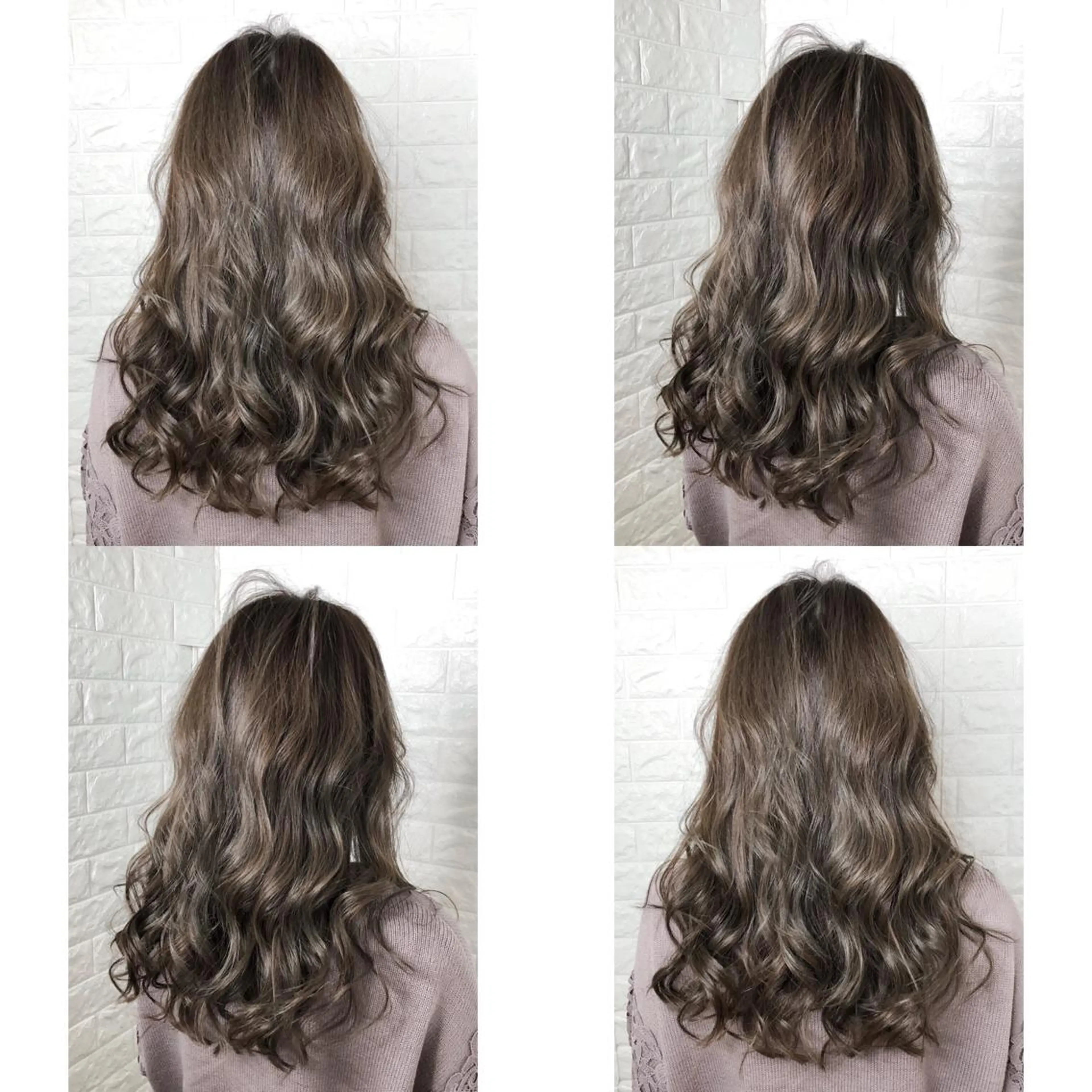 セミロング カラー 透明感カラー グレージュ 髪質改善特化KIZU /艶髪研究（京都）のヘアスタイル