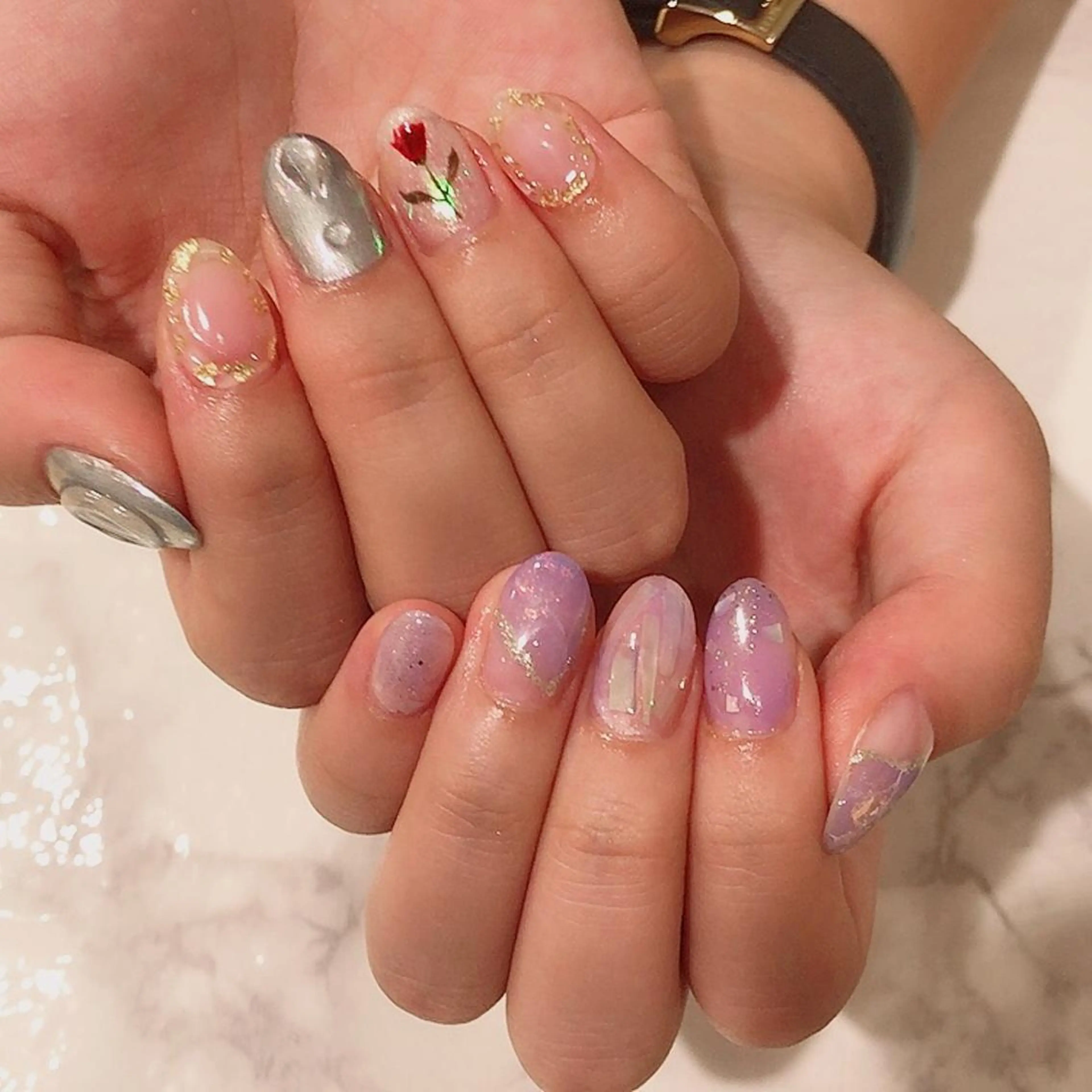 ネイル ハンドネイル ハンドケア nailsalon SuMILEのネイルデザイン