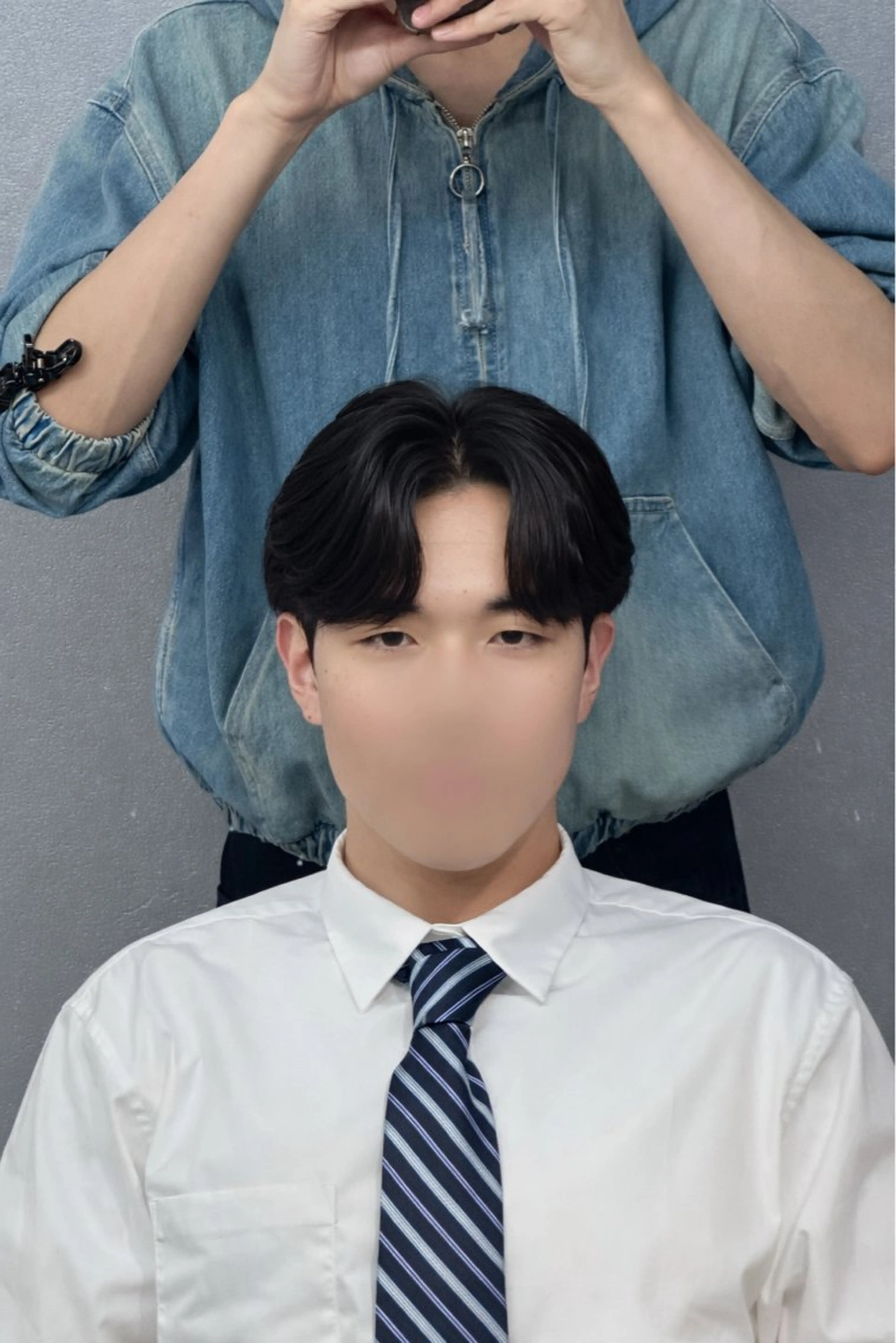 パーマ メンズ ダウンパーマ メンズ韓国風 メンズパーマ カット パーマ 梅田/パーマ/ 韓国メンズヘア/ハタのヘアスタイル