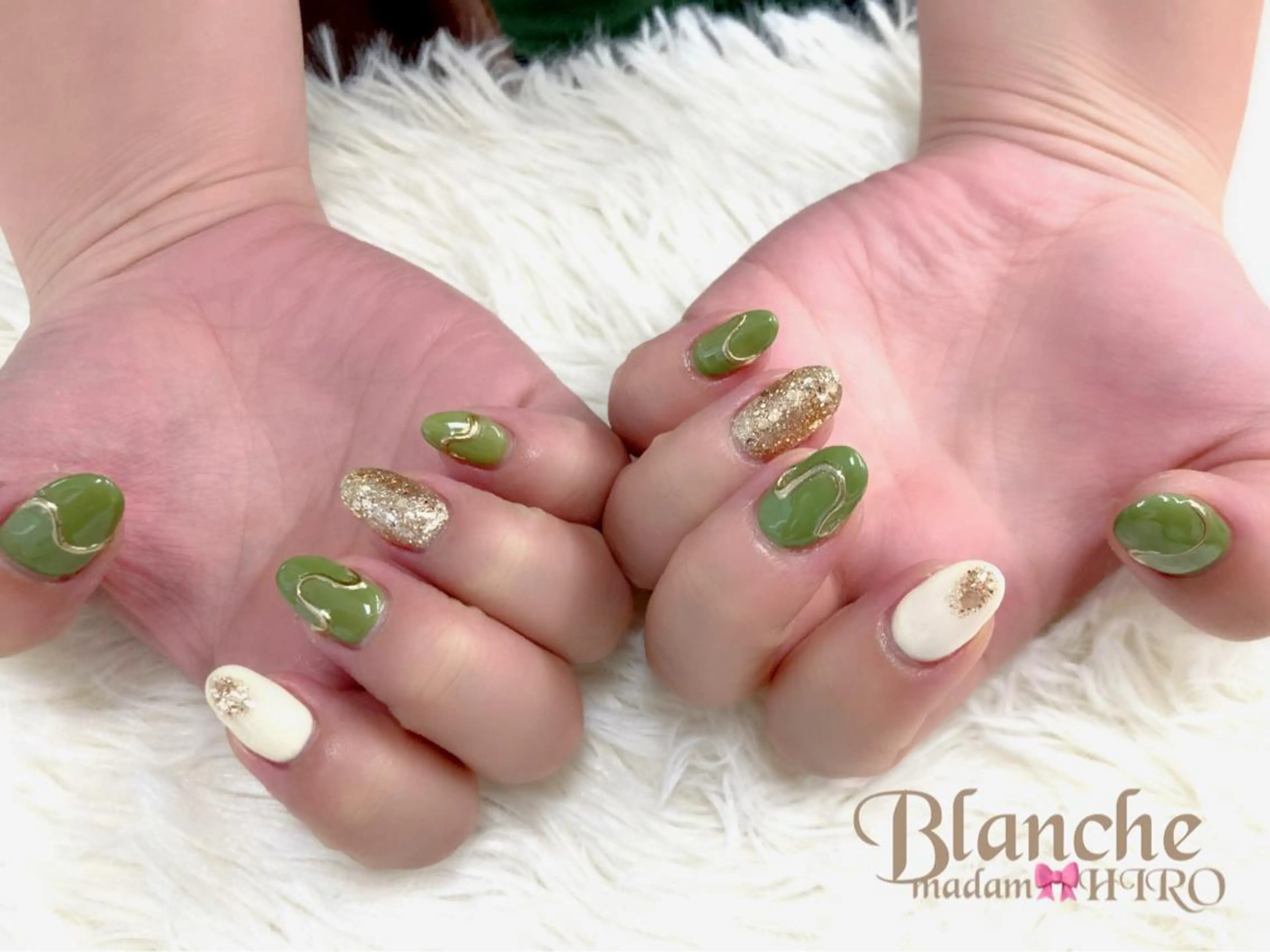 ネイル 冬ネイル ハンドネイル Lianネイル 寛子Lianのネイルデザイン