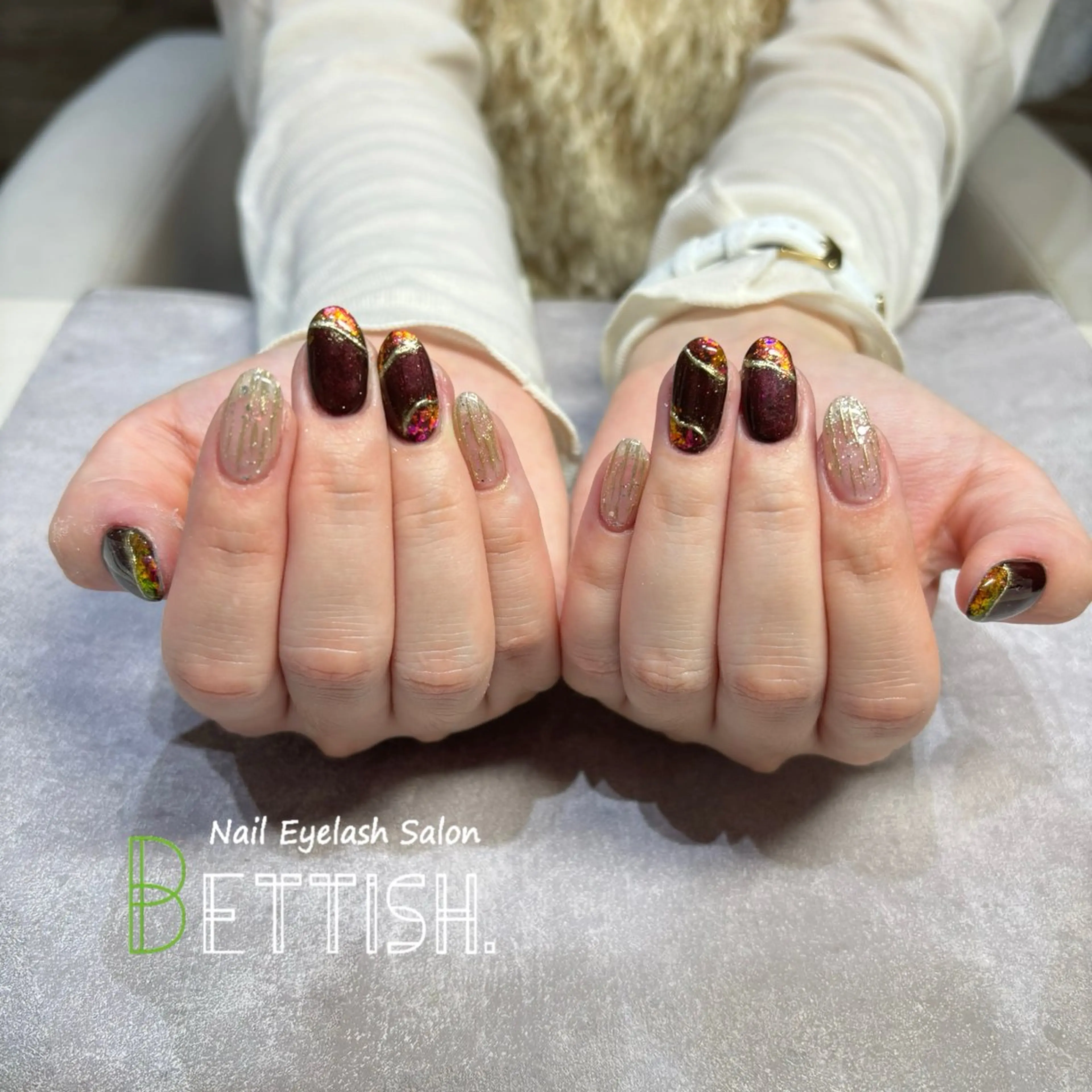 ネイル ハンドネイル NiuShe SERIのネイルデザイン