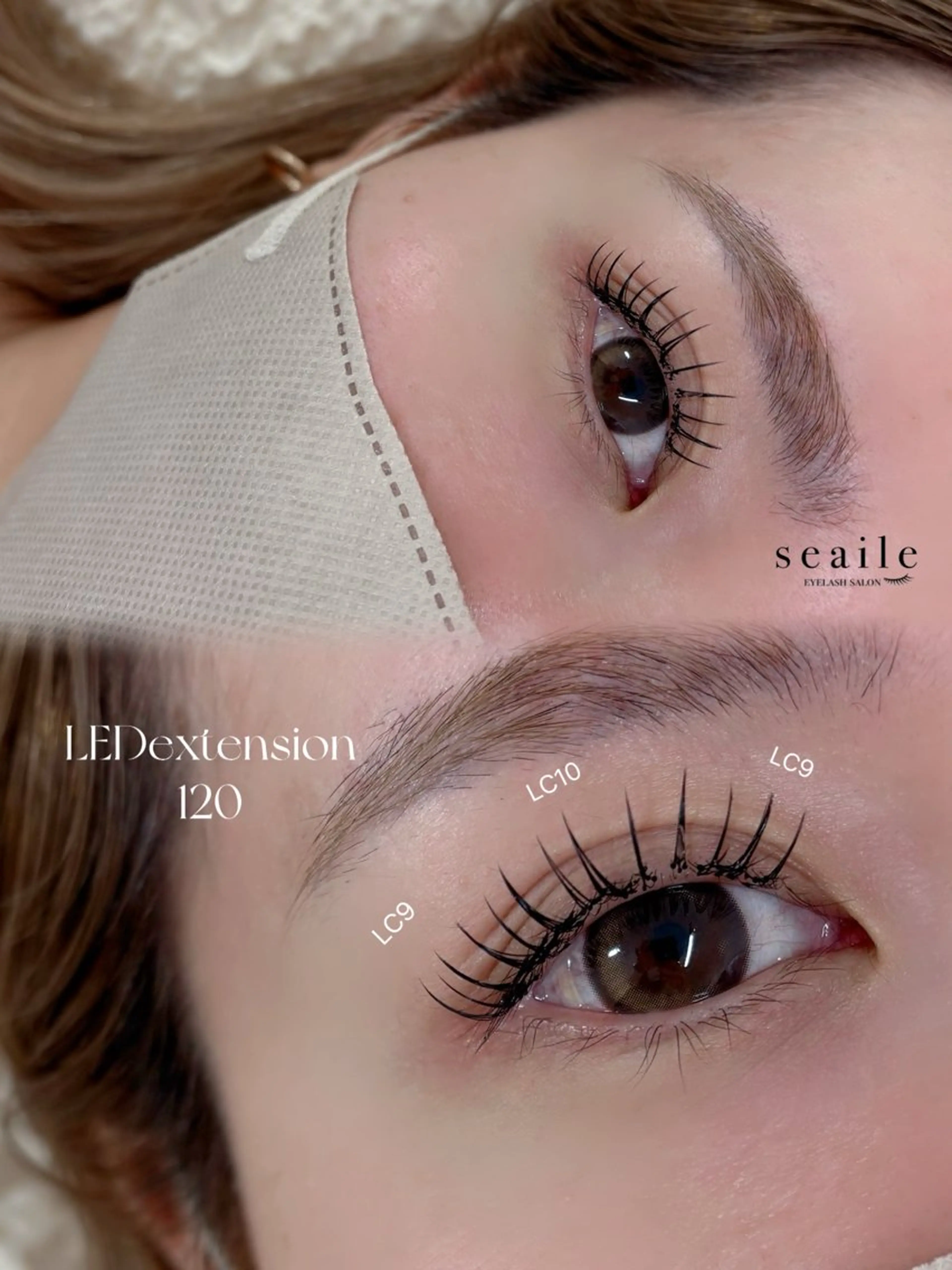 マツエク・マツパ マツエク eyelash ☺︎ 【seaile】のマツエク・マツパデザイン