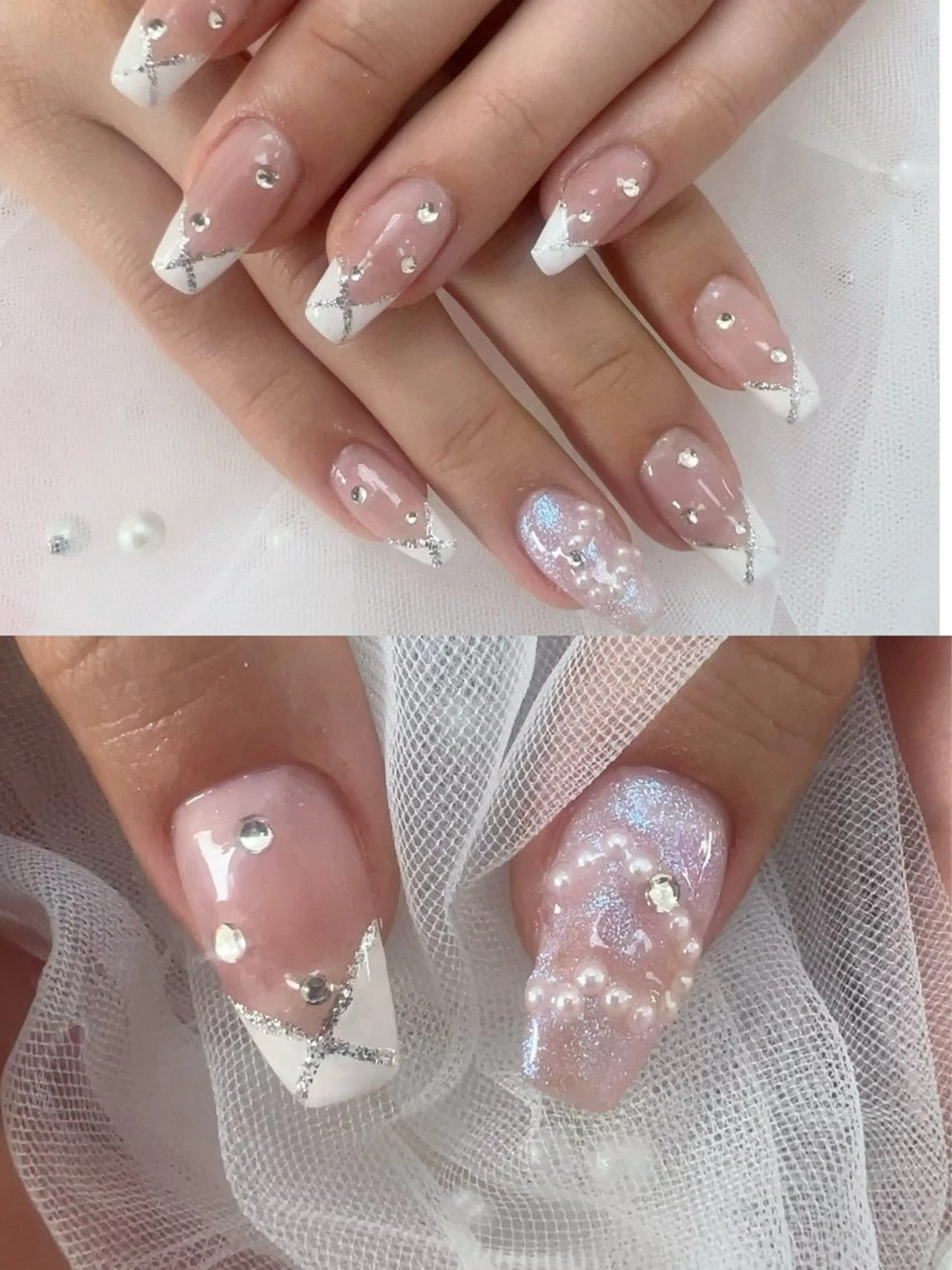 ネイル アートネイル チークネイル 成人式 長さ出し フットネイル YK Rinのネイルデザイン