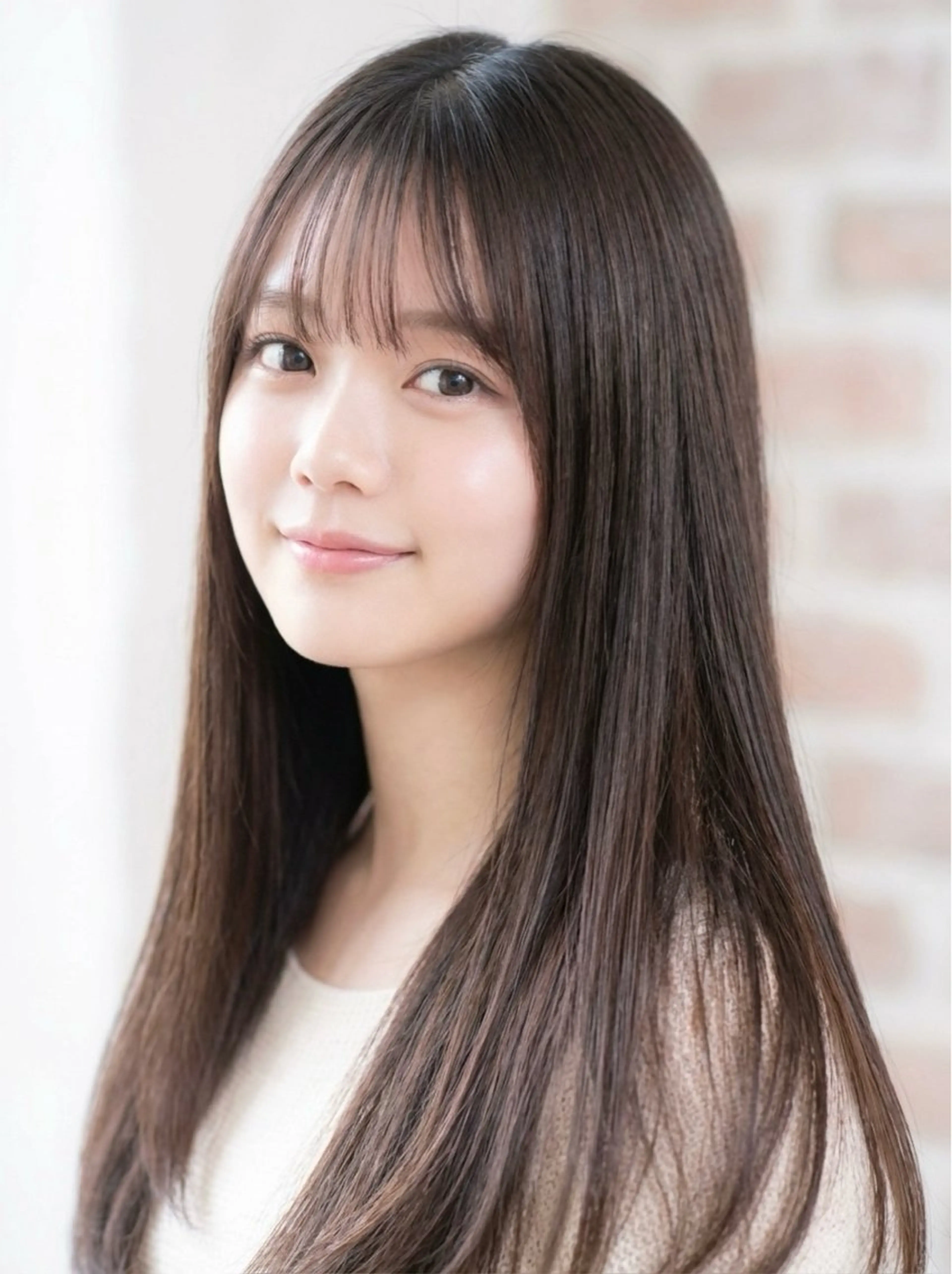 ロング カット 縮毛矯正 縮毛矯正/髪質改善 飯田公祐のヘアスタイル