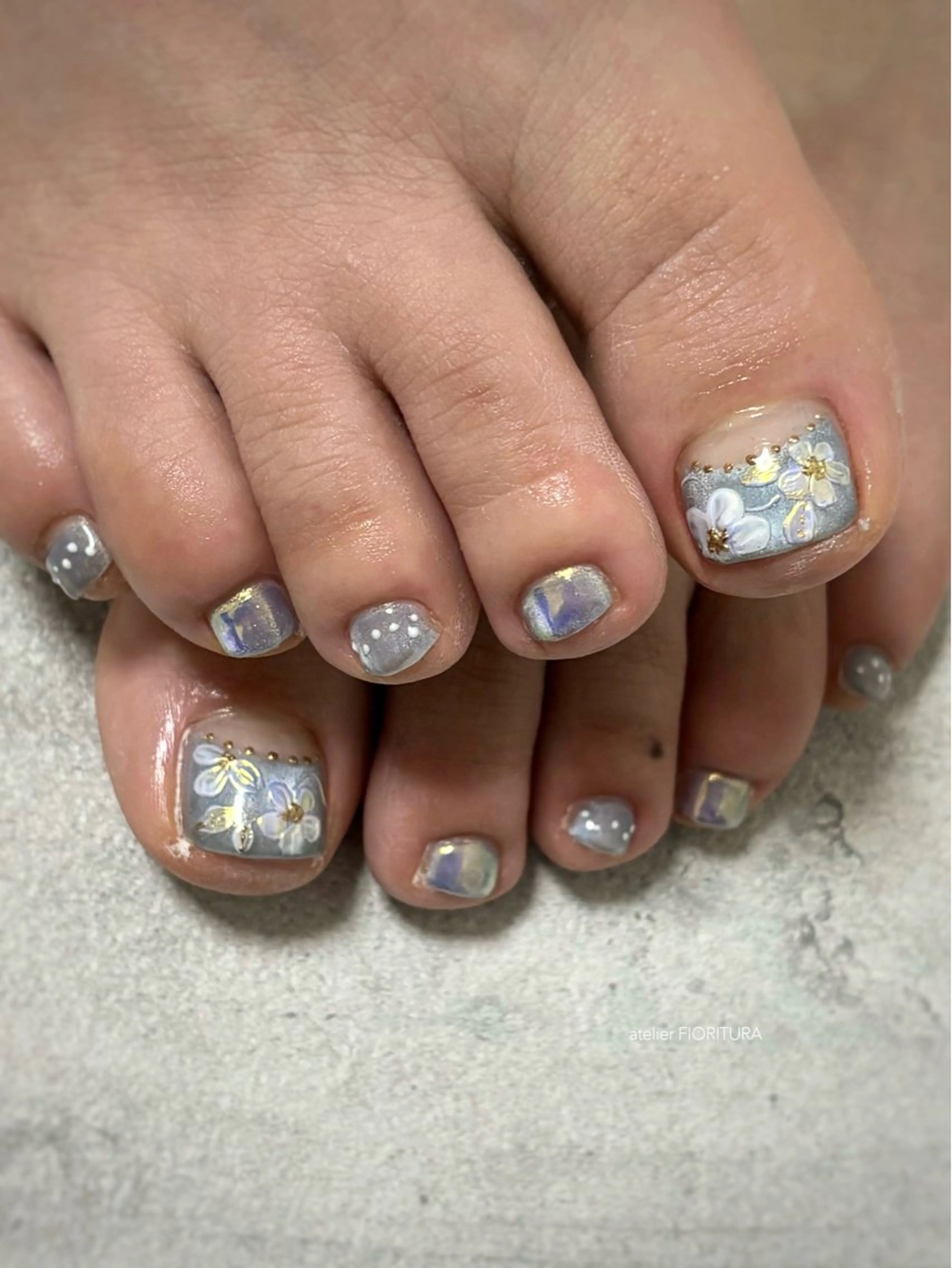 ネイル フットネイル FIORITURA Maikoのネイルデザイン