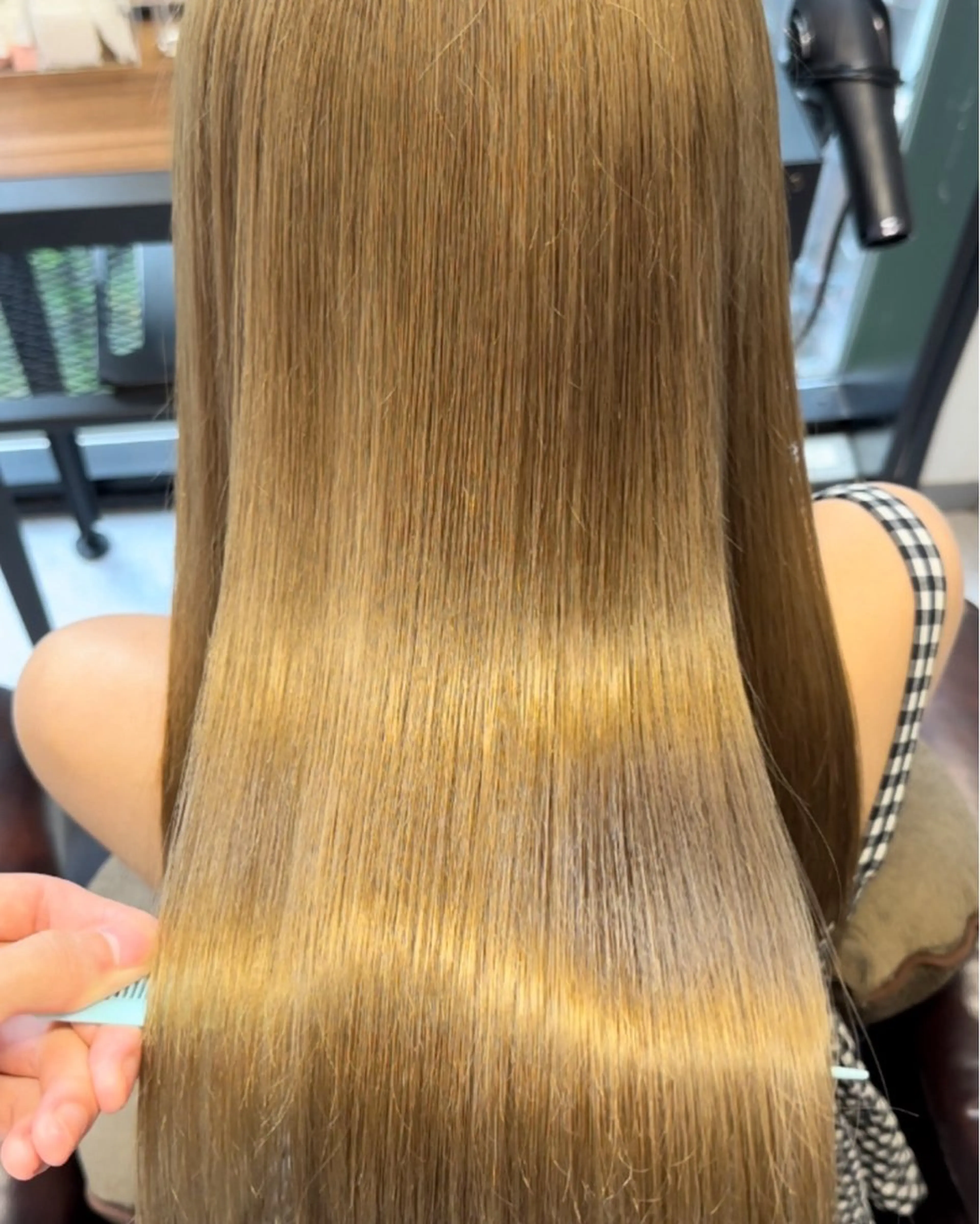 セミロング 髪質改善／韓国風 恵比寿/Renのヘアスタイル