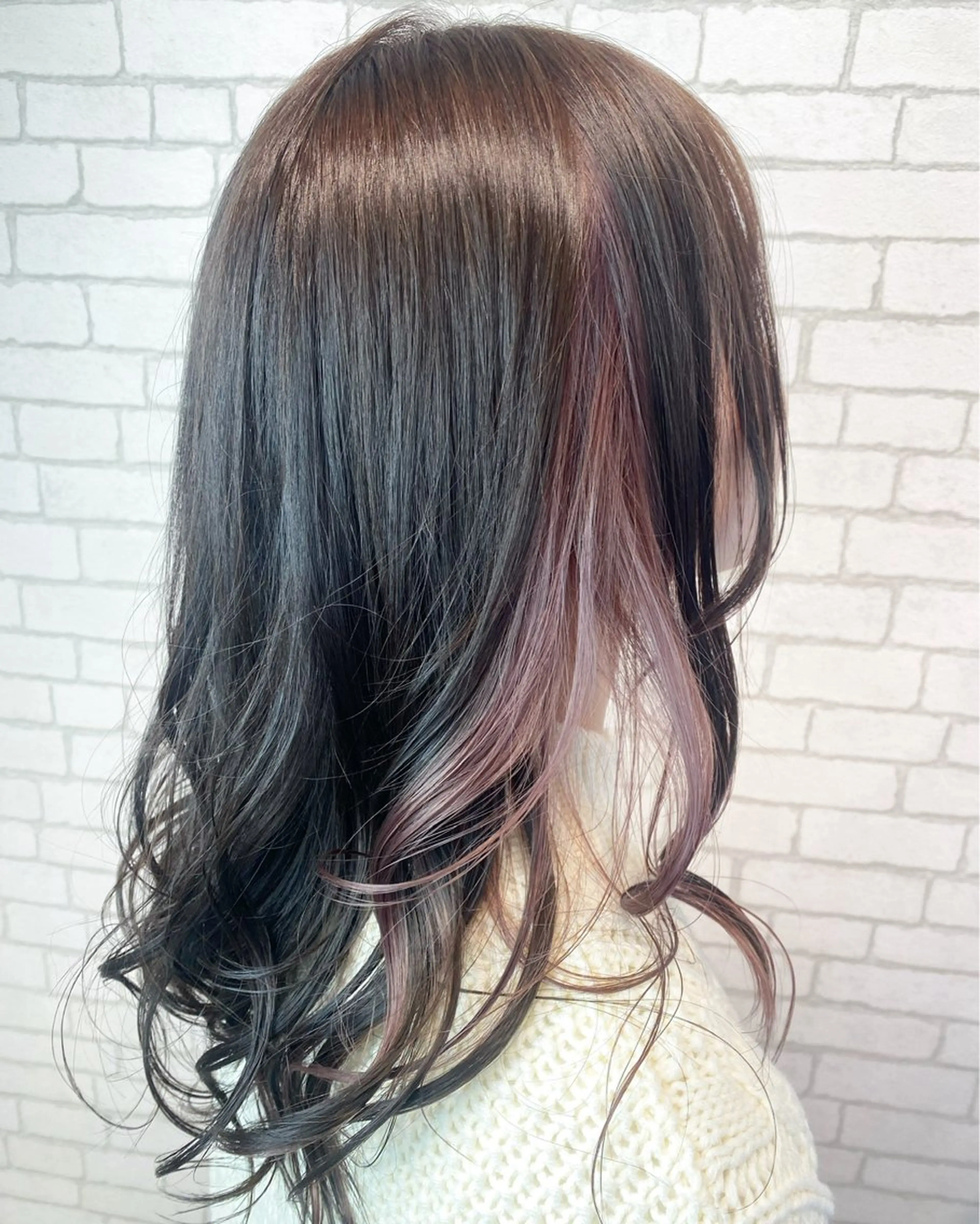 セミロング 中谷 明日香のヘアスタイル