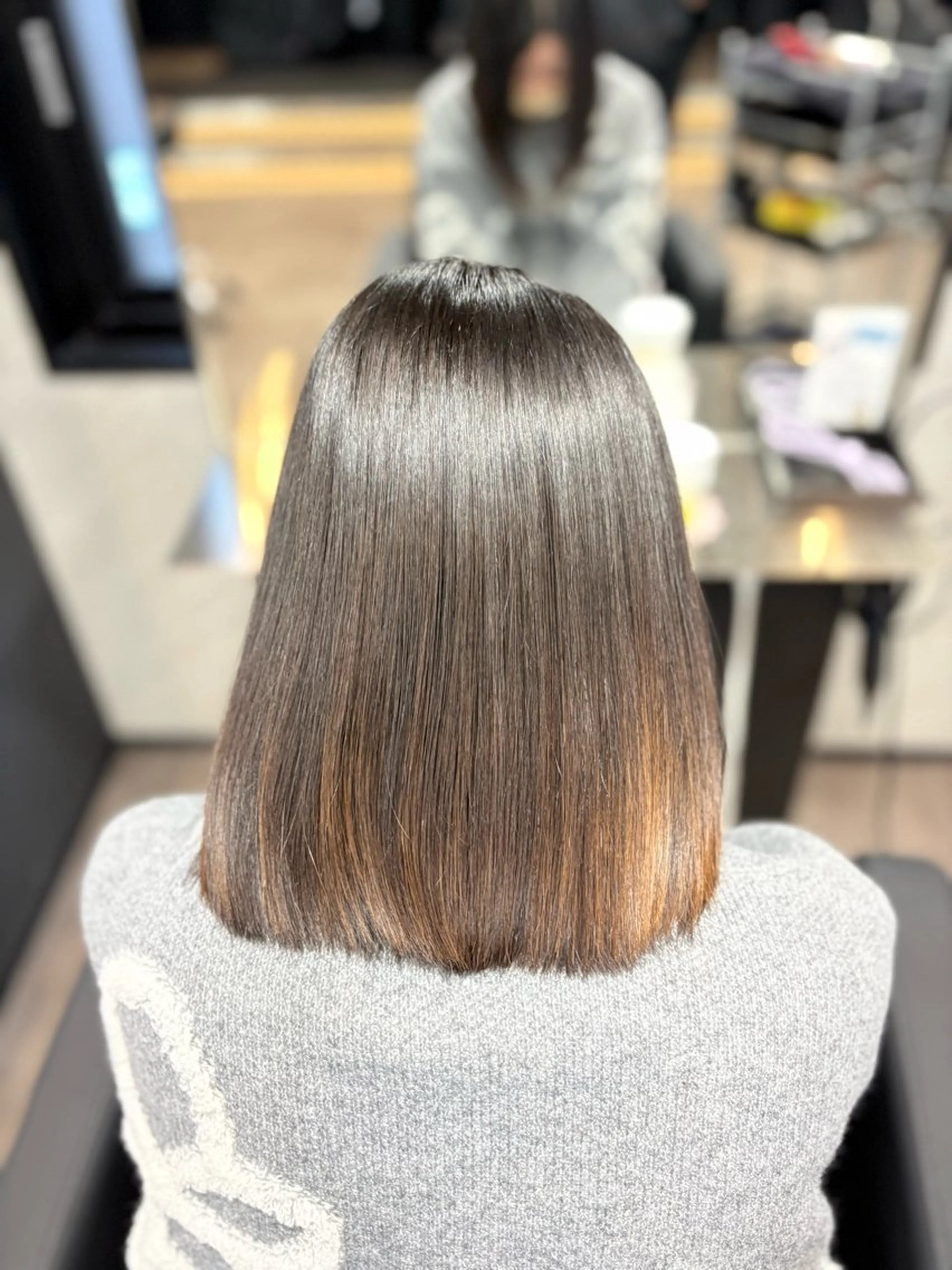 ミディアム ボブ 妹尾 琉偉のヘアスタイル