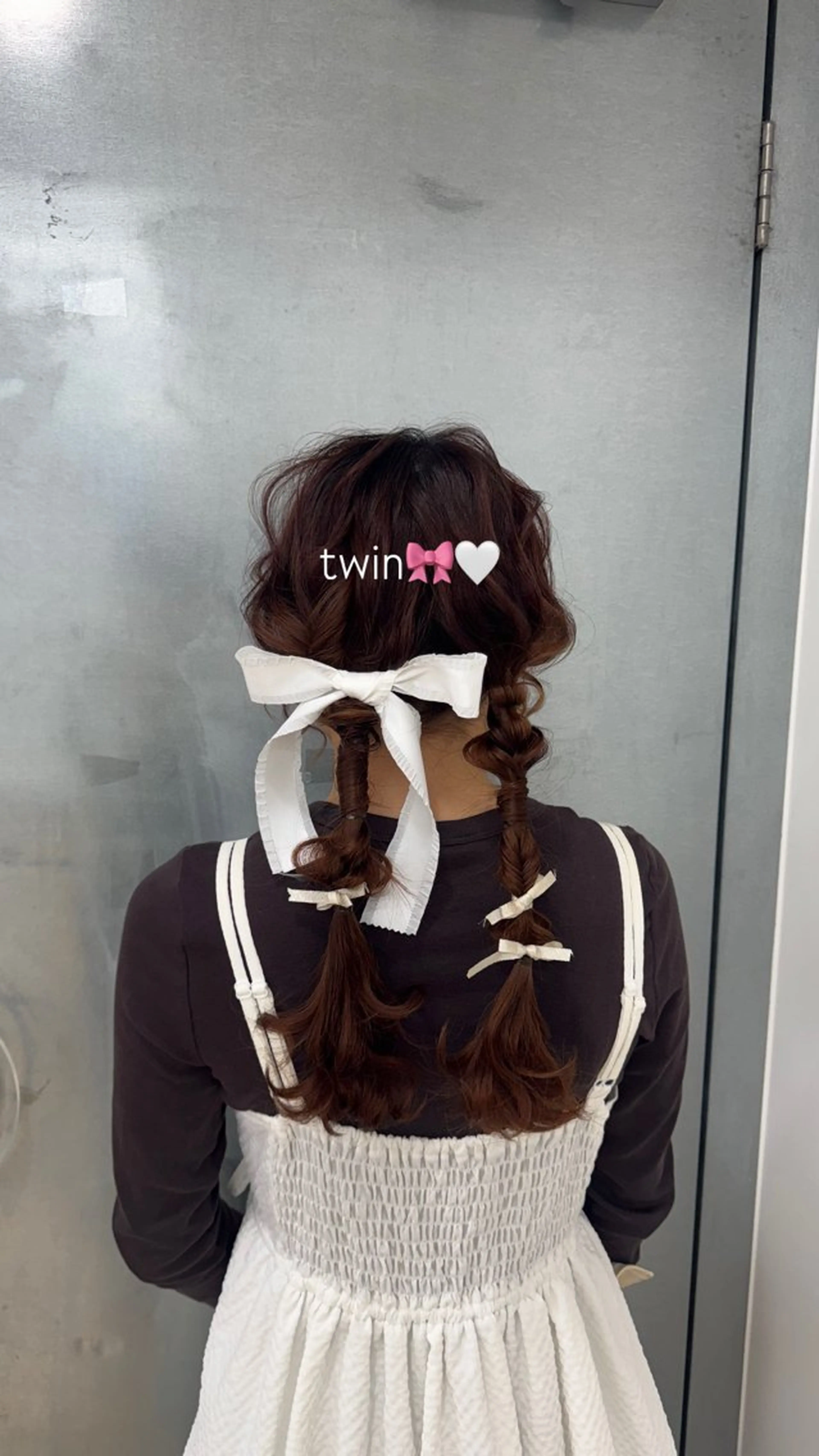 ロング ヘアセット 藤本 莉々加のヘアスタイル