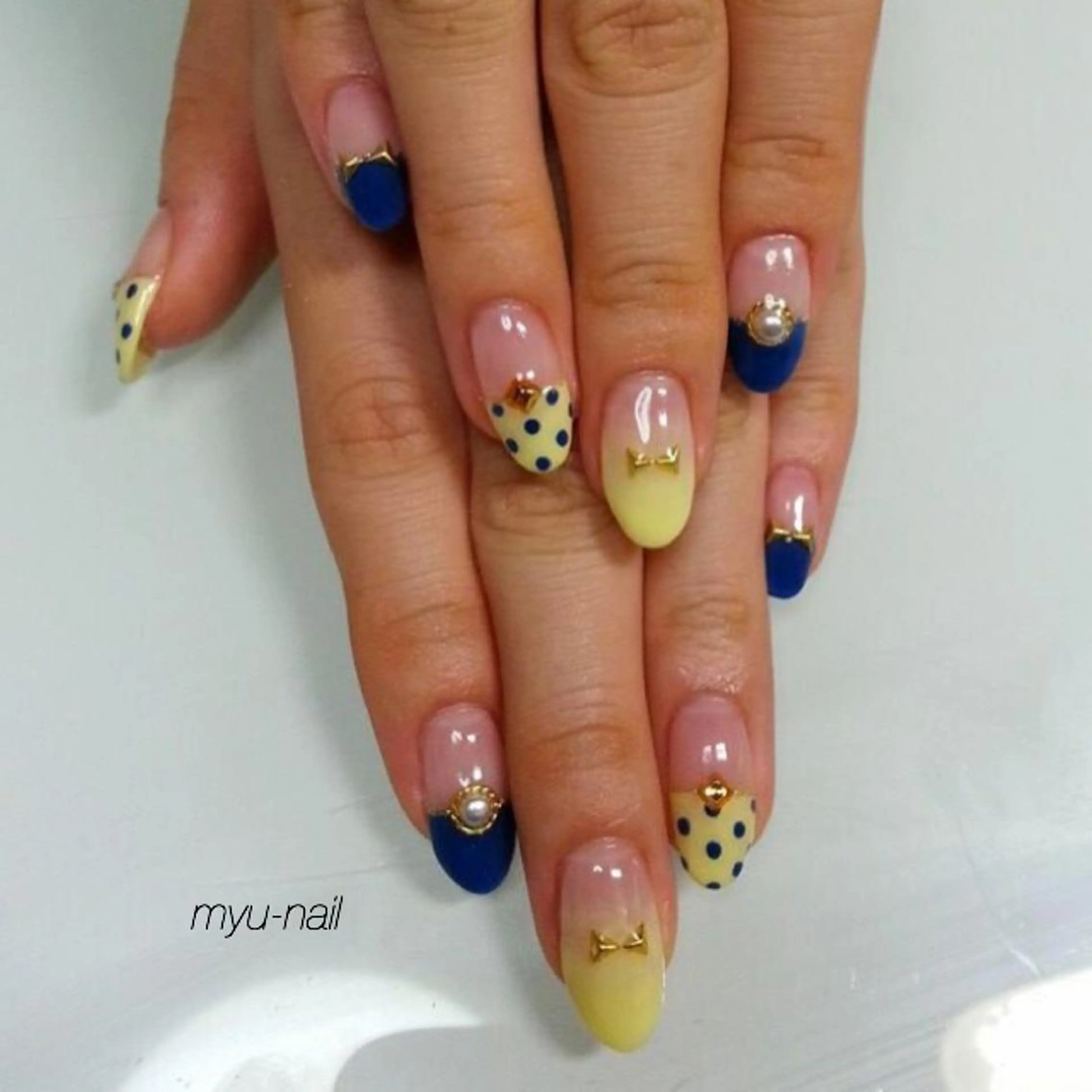 ネイル アートネイル ホームサロン myu-nailのネイルデザイン