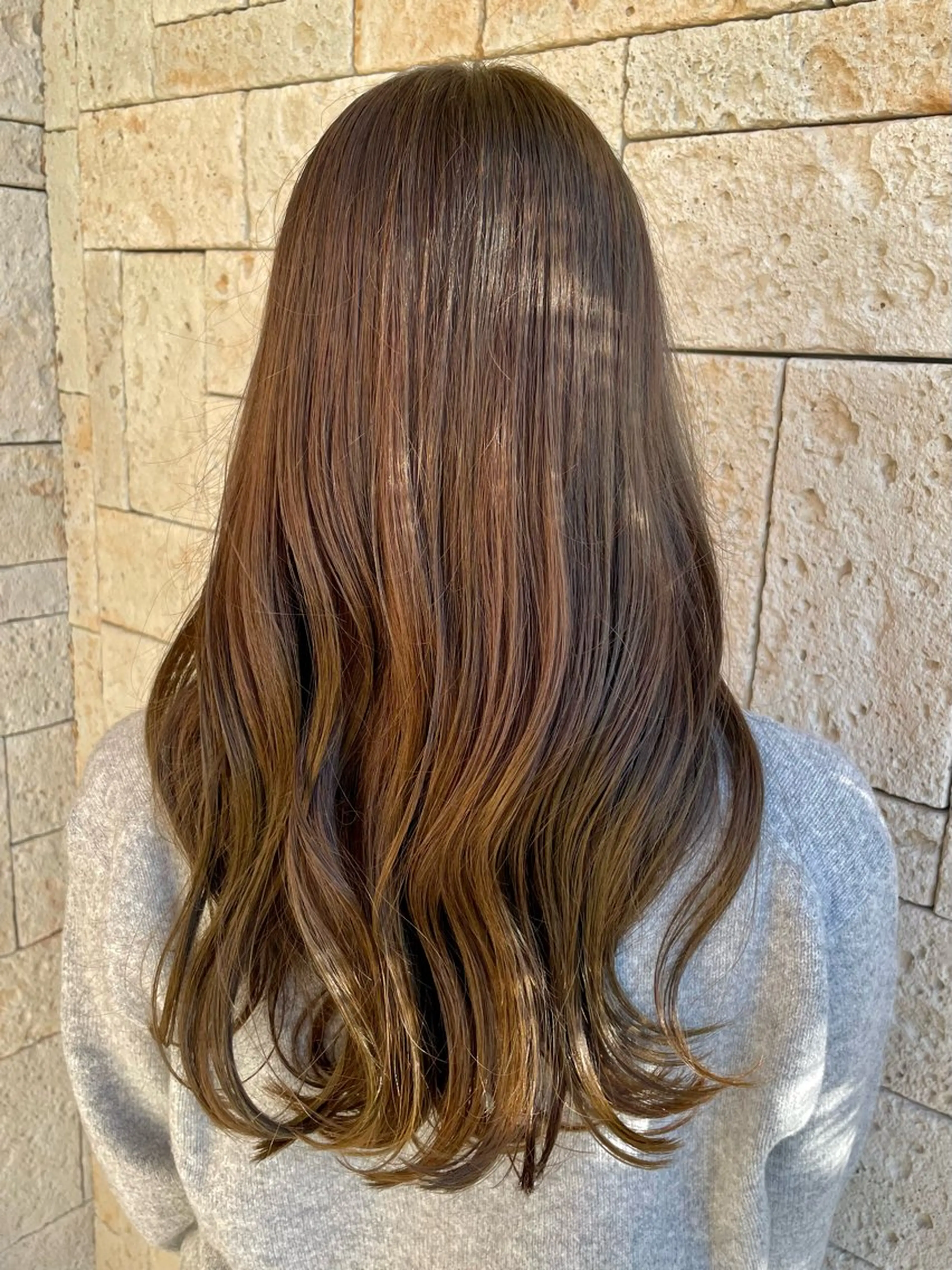 カラー ベージュカラー ヘアカラー トリートメント 木村 一葵のヘアスタイル