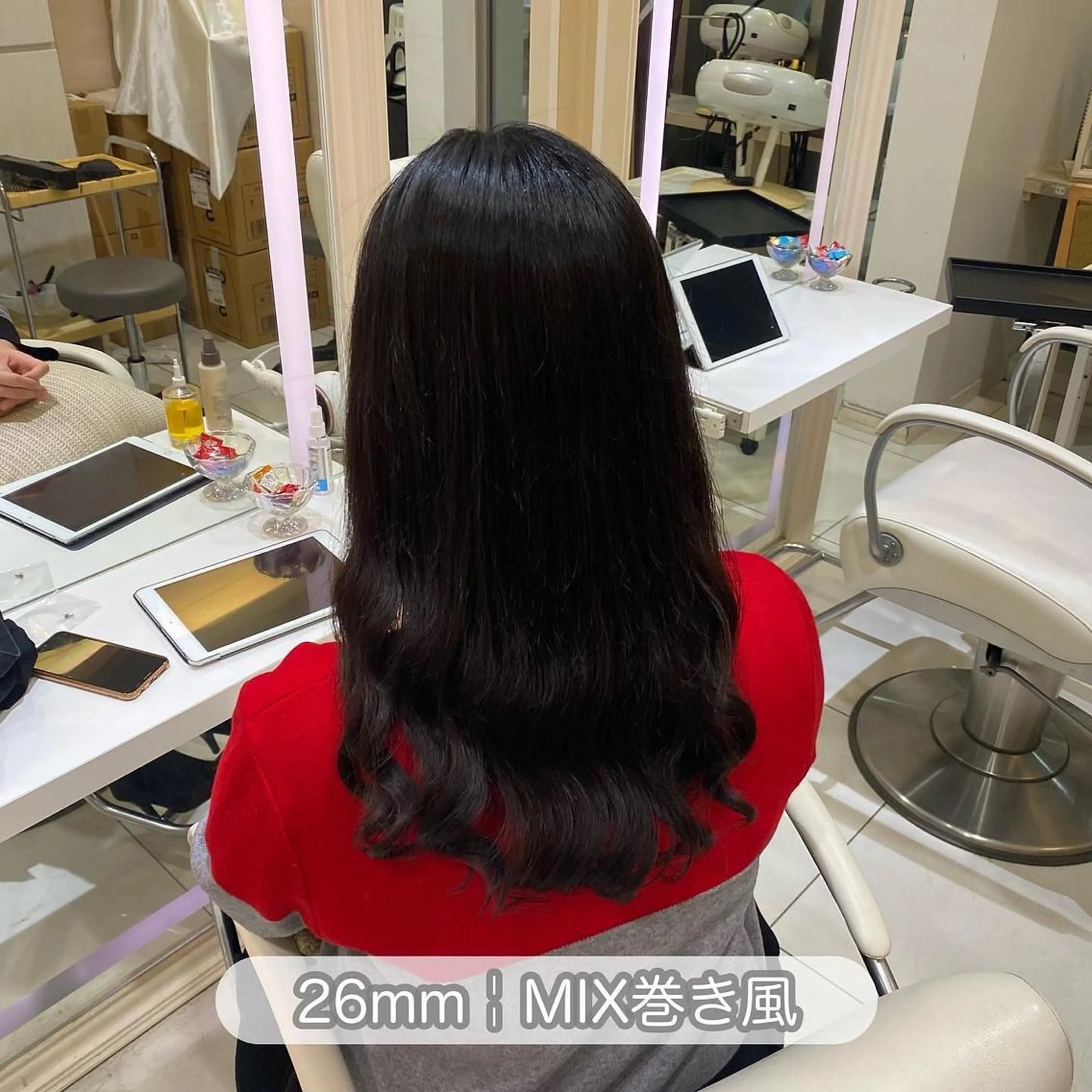 ロング パーマ カット パーマ トリートメント mako︴ Euphoriaのヘアスタイル