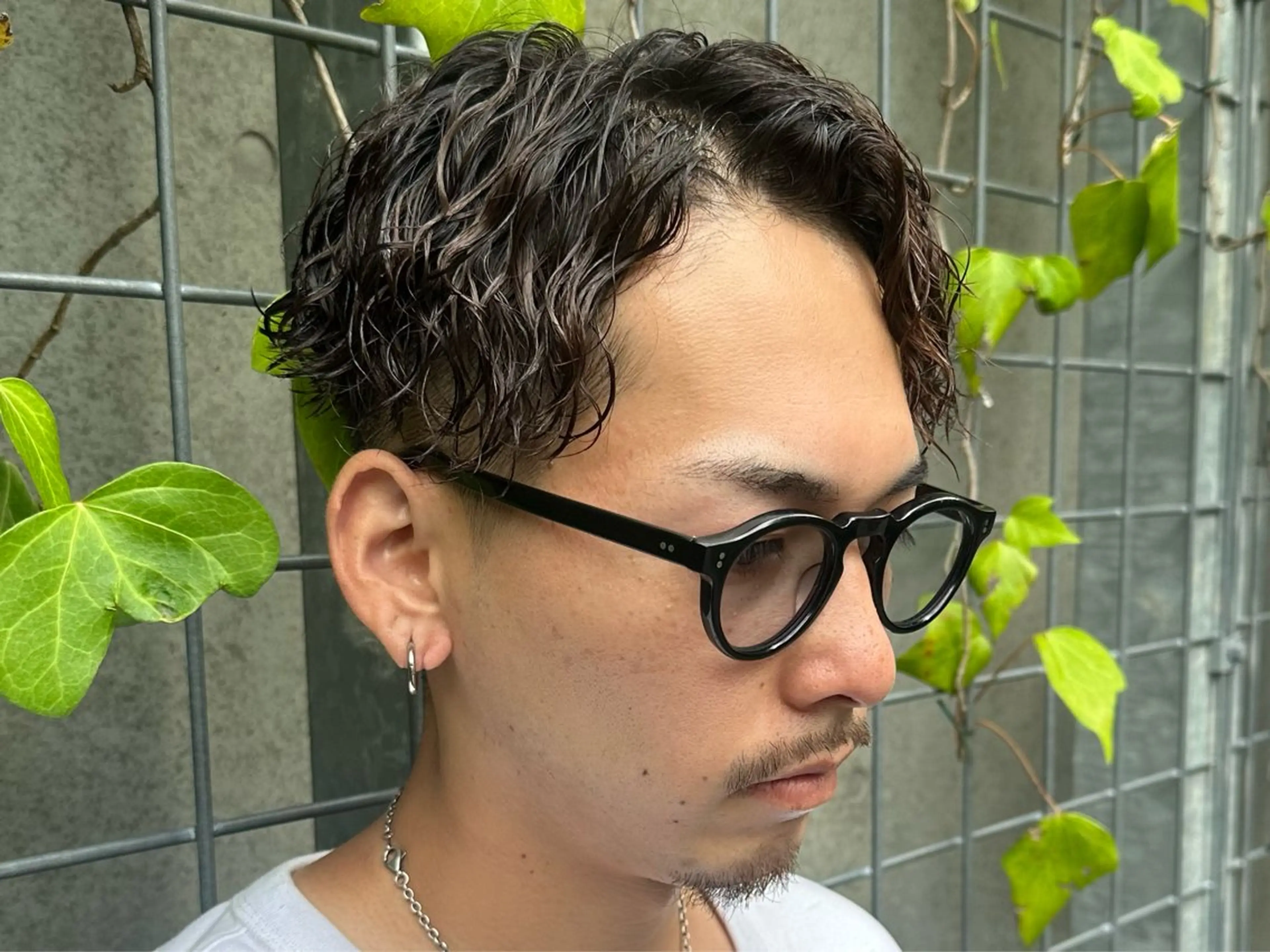 ショート パーマ メンズ カット パーマ トリートメント ツイスパ/メンズ パーマ/歩夢のヘアスタイル