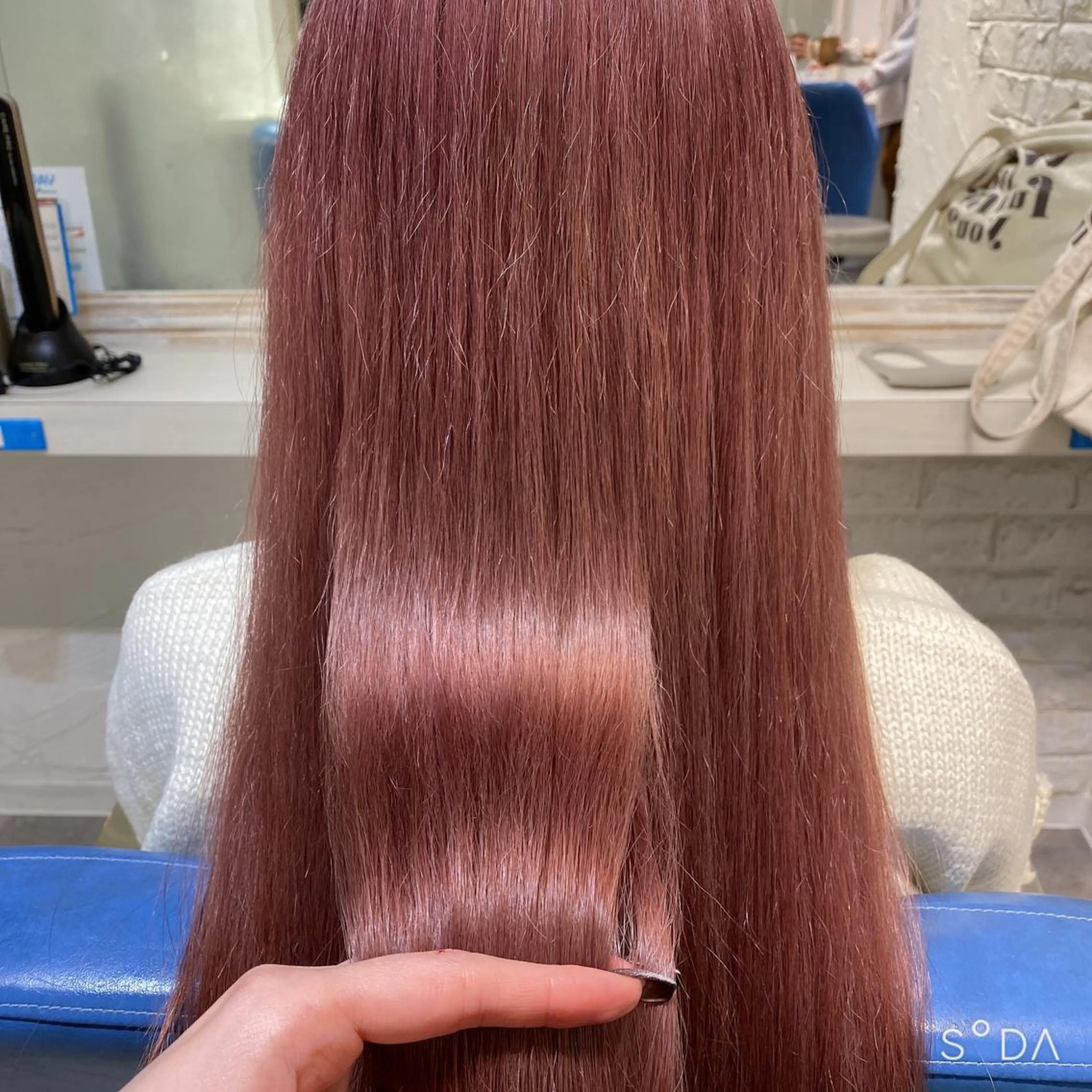 ロング カラー ブリーチ ヘアカラー メンズパーマ/ エクステ🌞セナのヘアスタイル