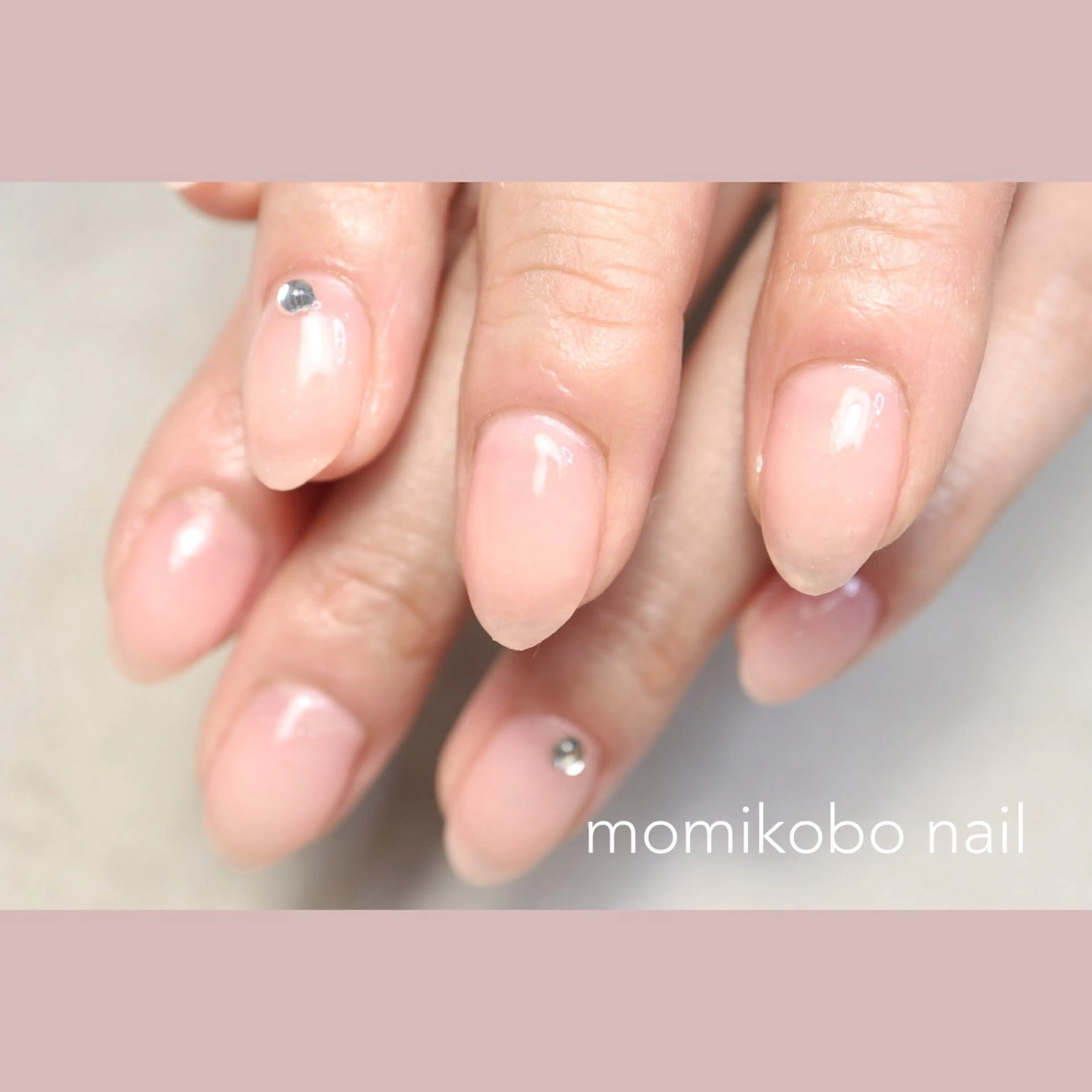 ネイル ジェルネイル 持ち込み パラジェル momikobo モミコウボウのネイルデザイン