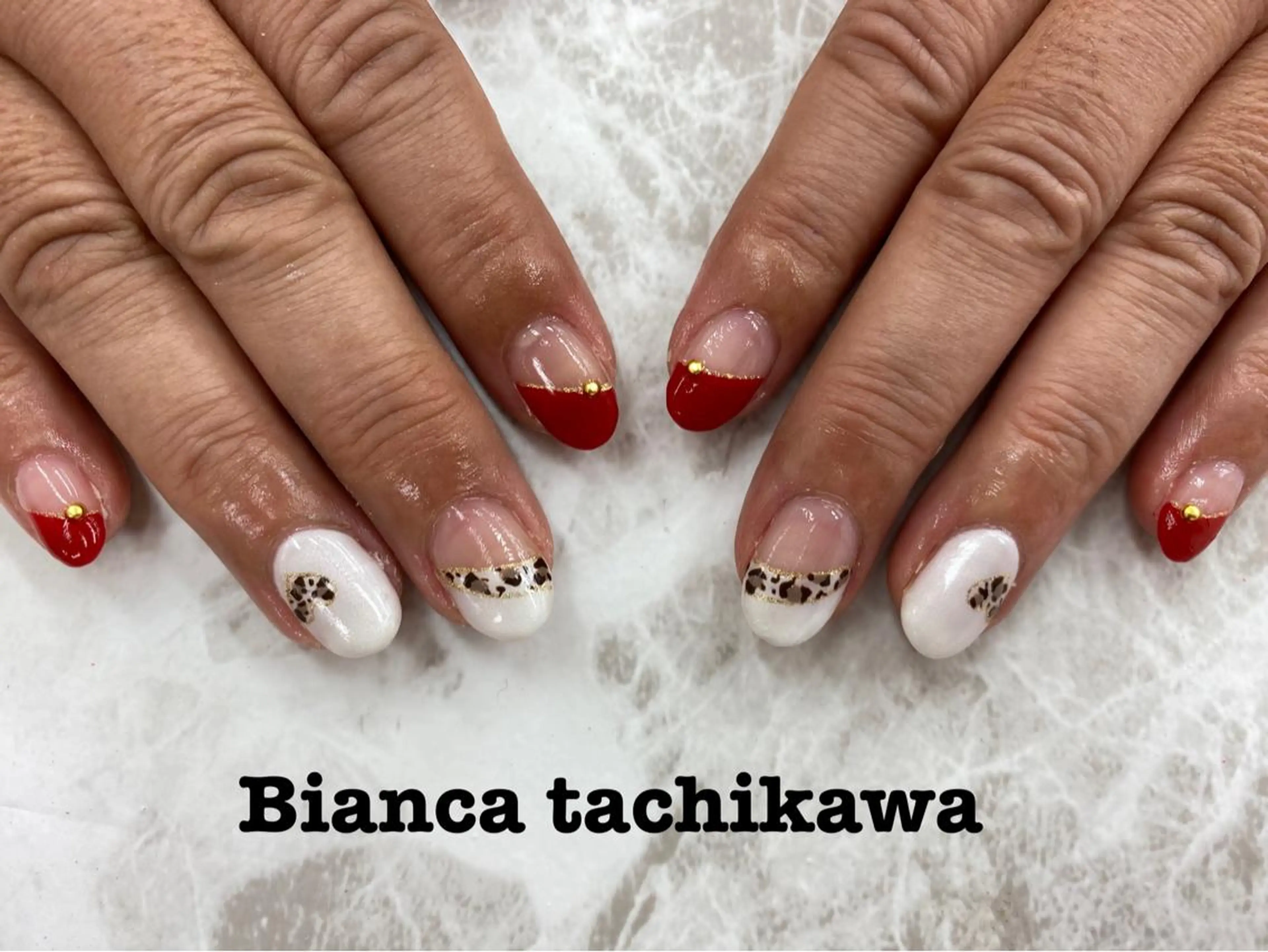 ネイル Bianca 立川店 小川のネイルデザイン