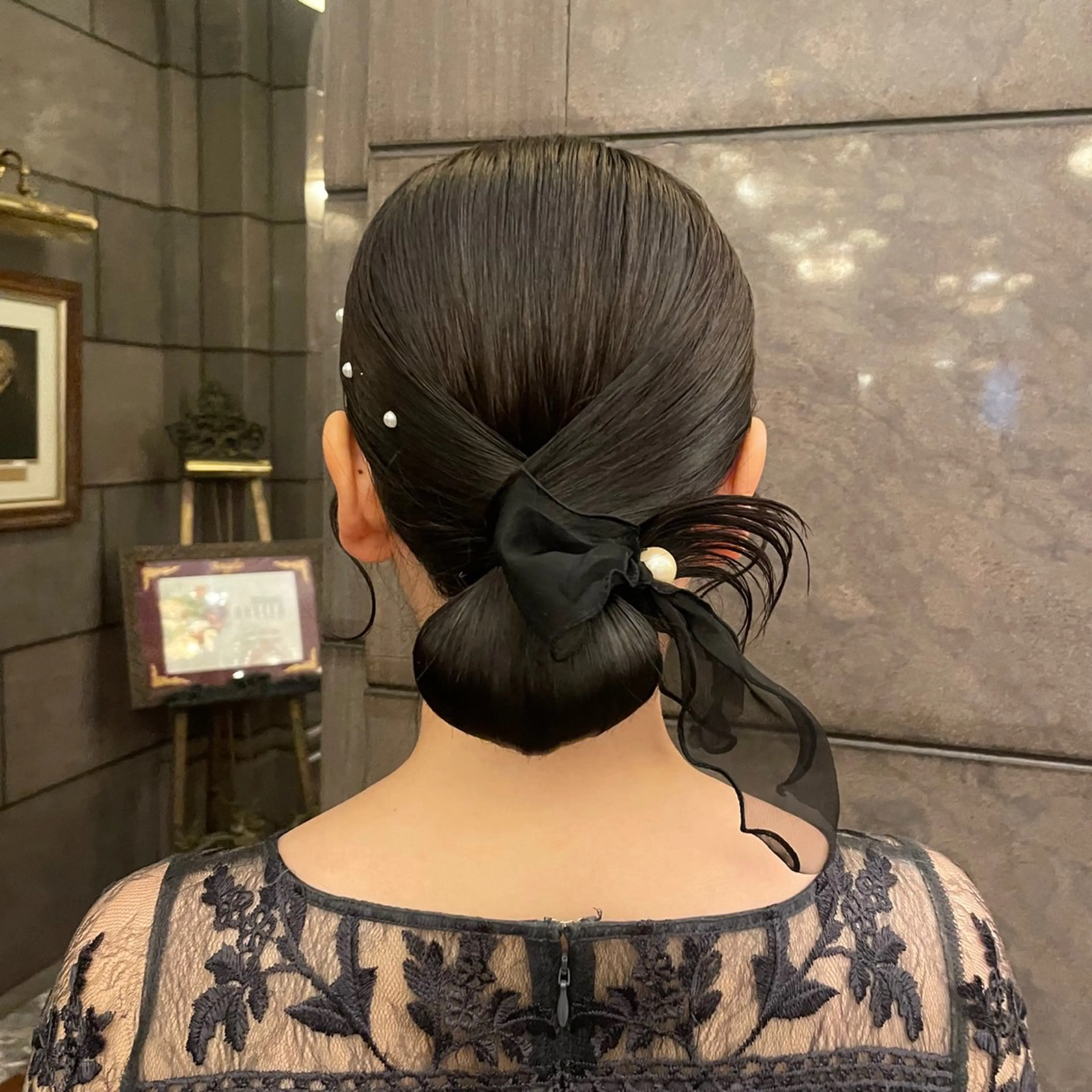 ヘアアレンジ 美容室Rouge所属・✟ Reira ¦ ヘアセット¦ボブのその他イメージ