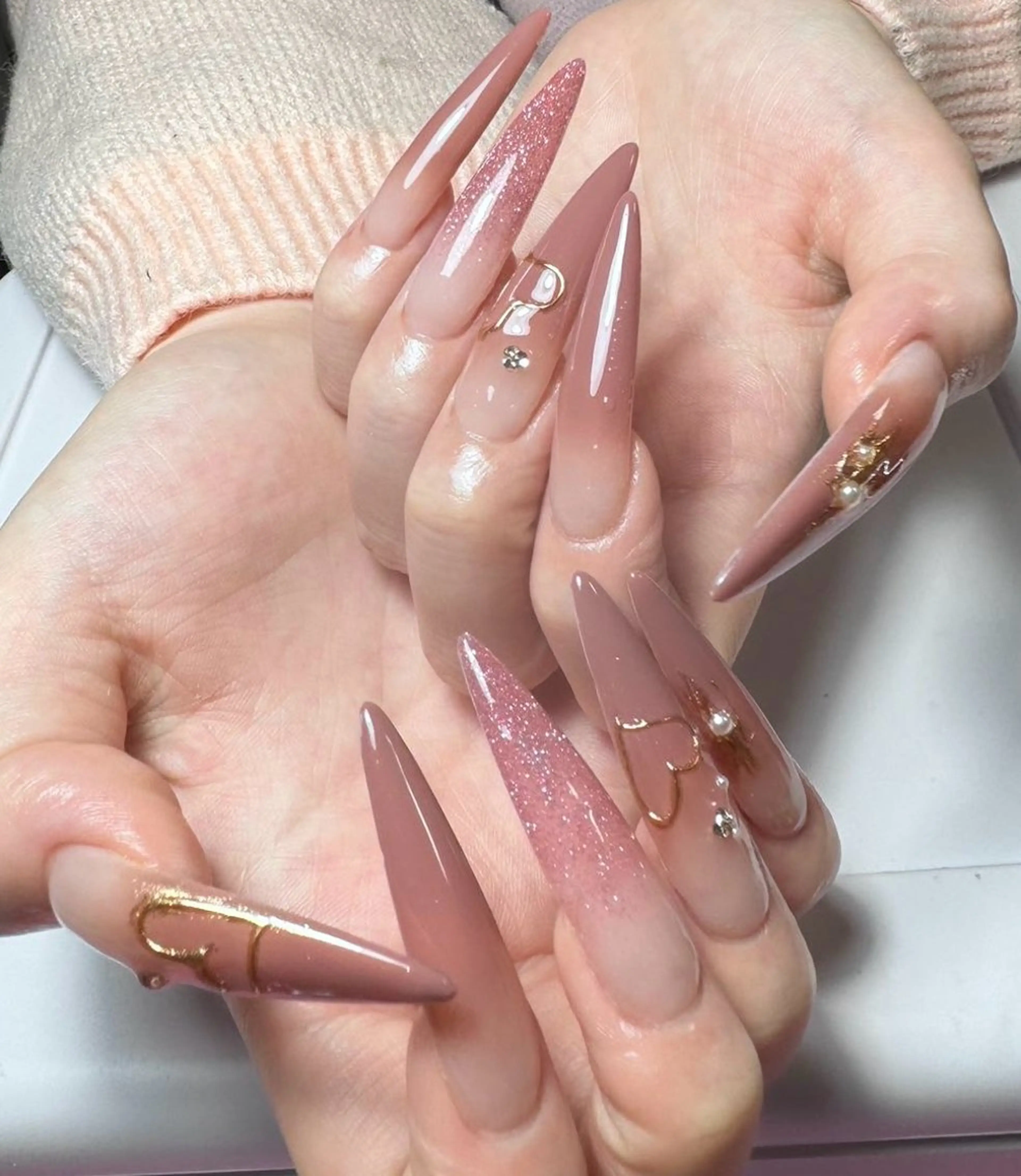 ネイル ハンドネイル B·U Nail大宮 長さだし専門店のネイルデザイン