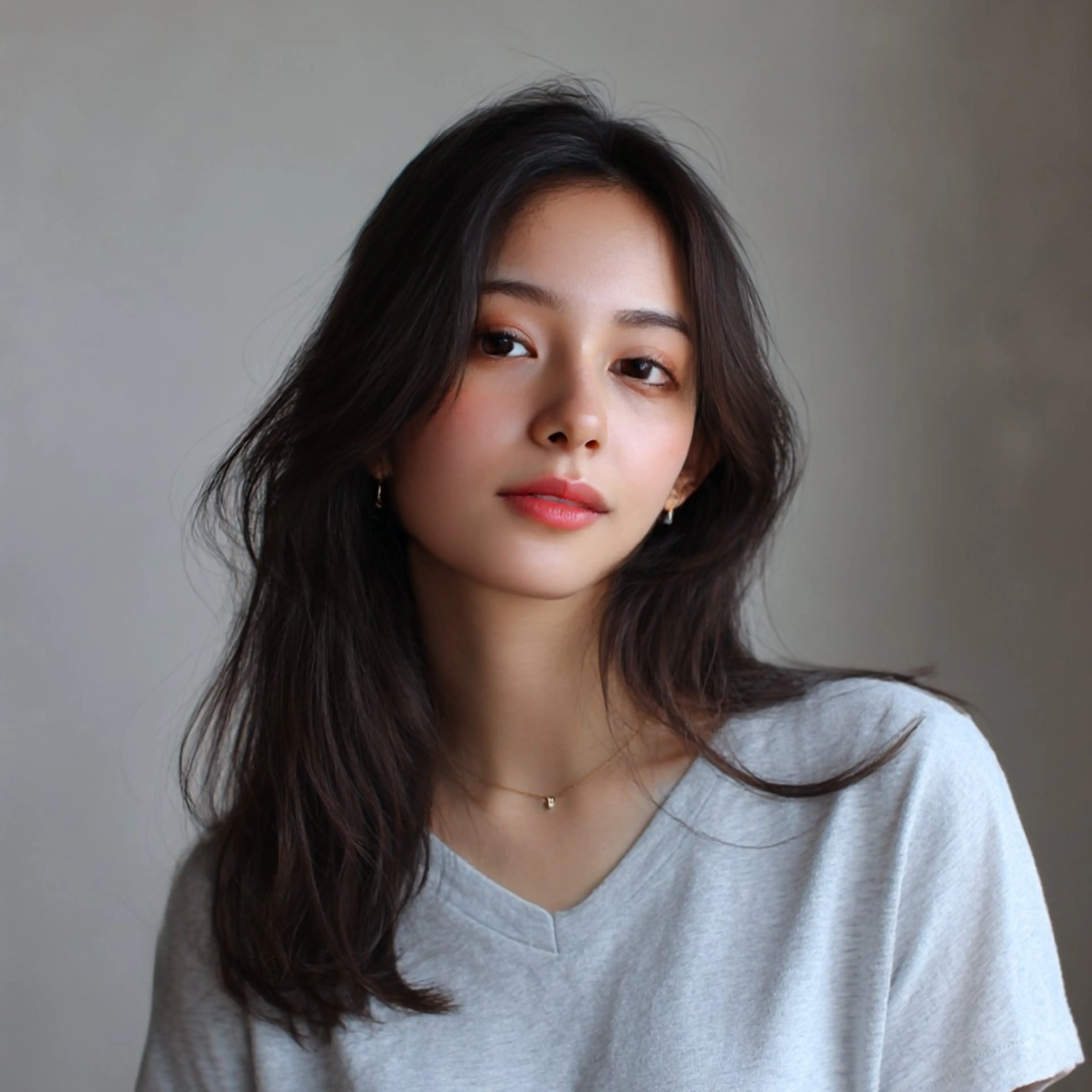 ロング 飯田 知将のヘアスタイル