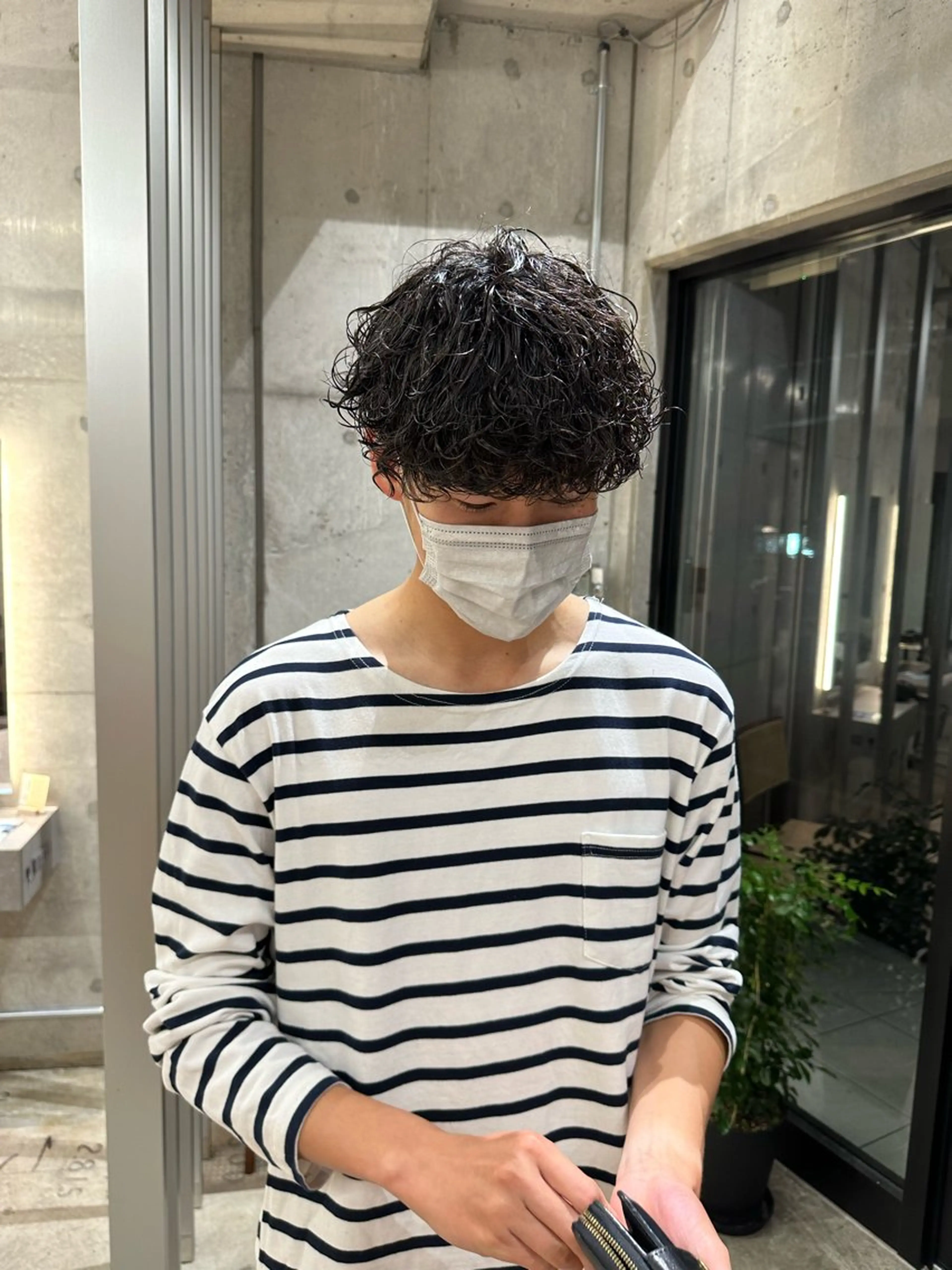 パーマ タグチ アスカのヘアスタイル